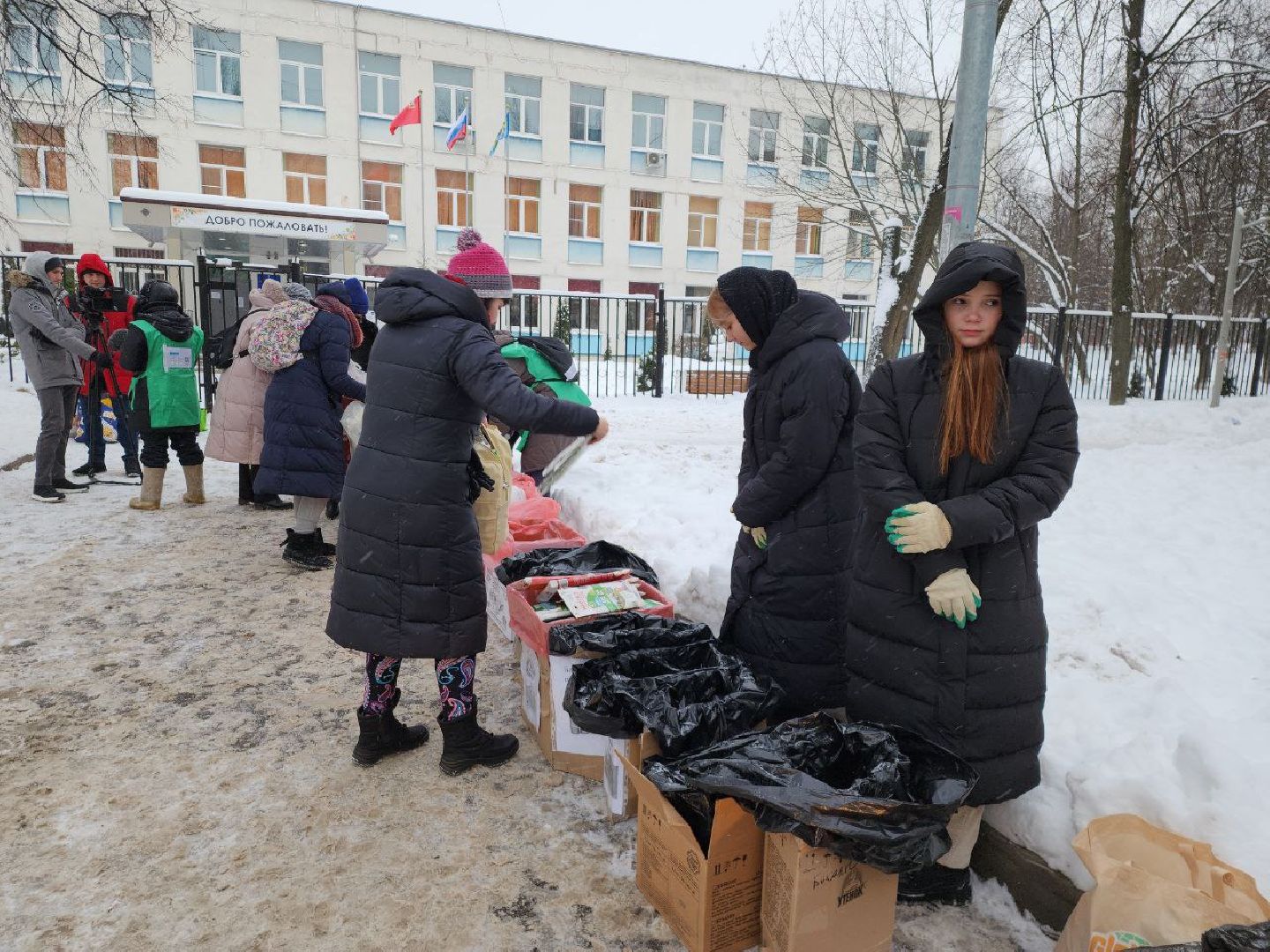 экология, акция, раздельный сбор мусора, видное,
