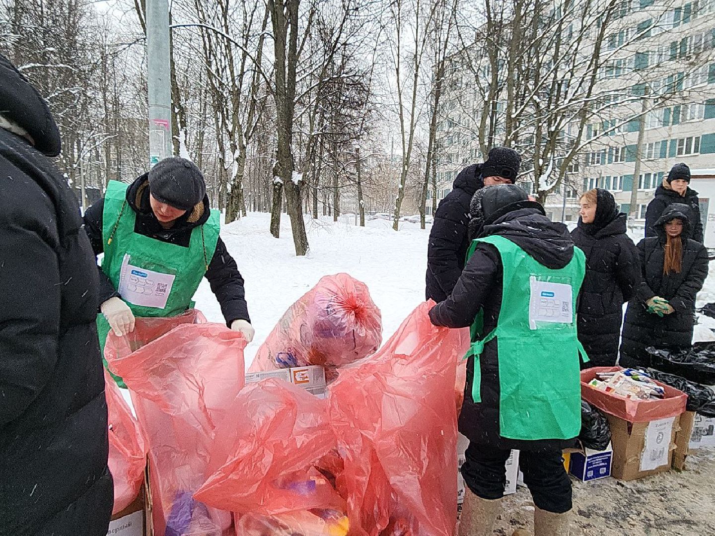экология, акция, раздельный сбор мусора, видное,