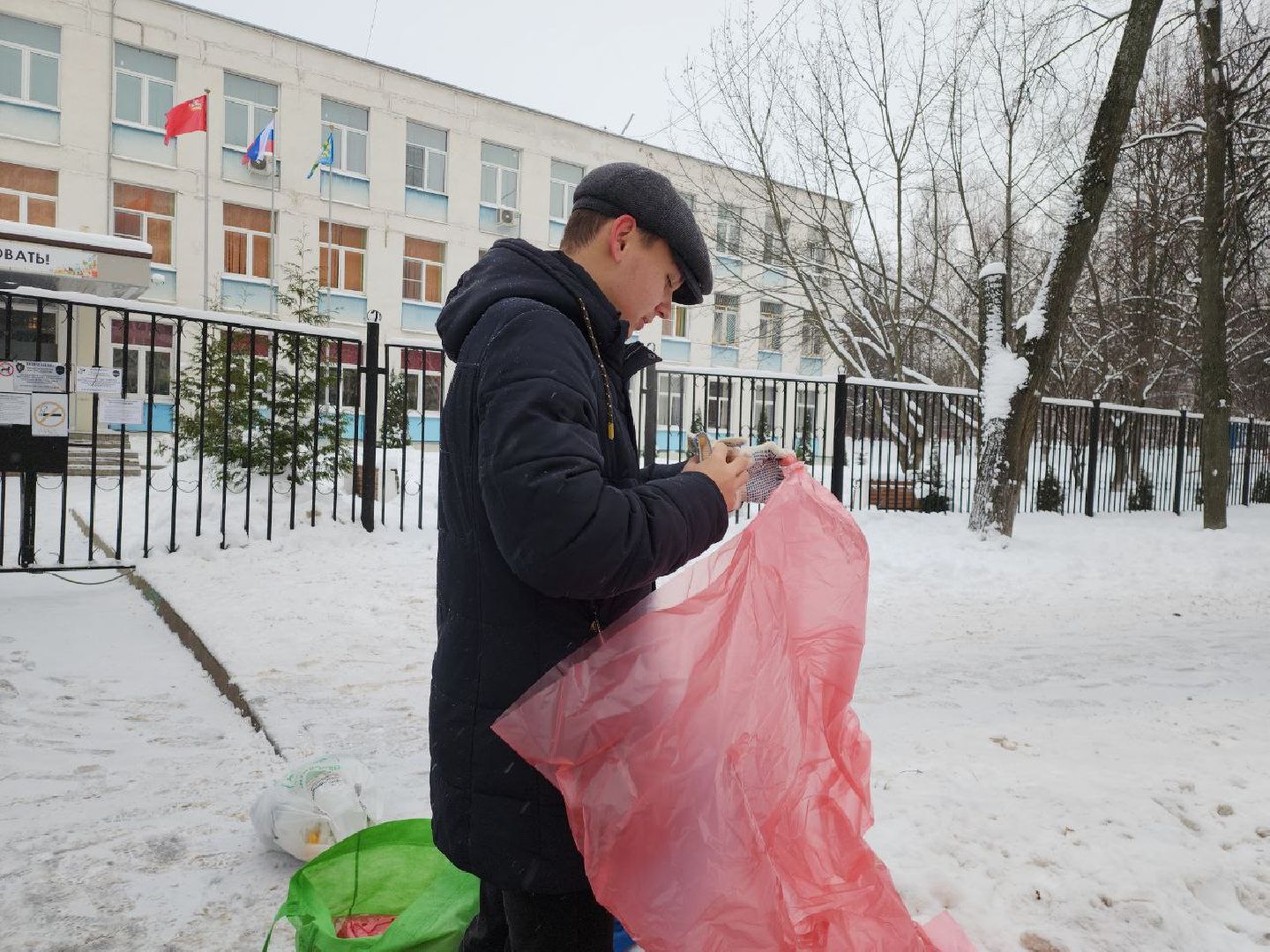 экология, акция, раздельный сбор мусора, видное,