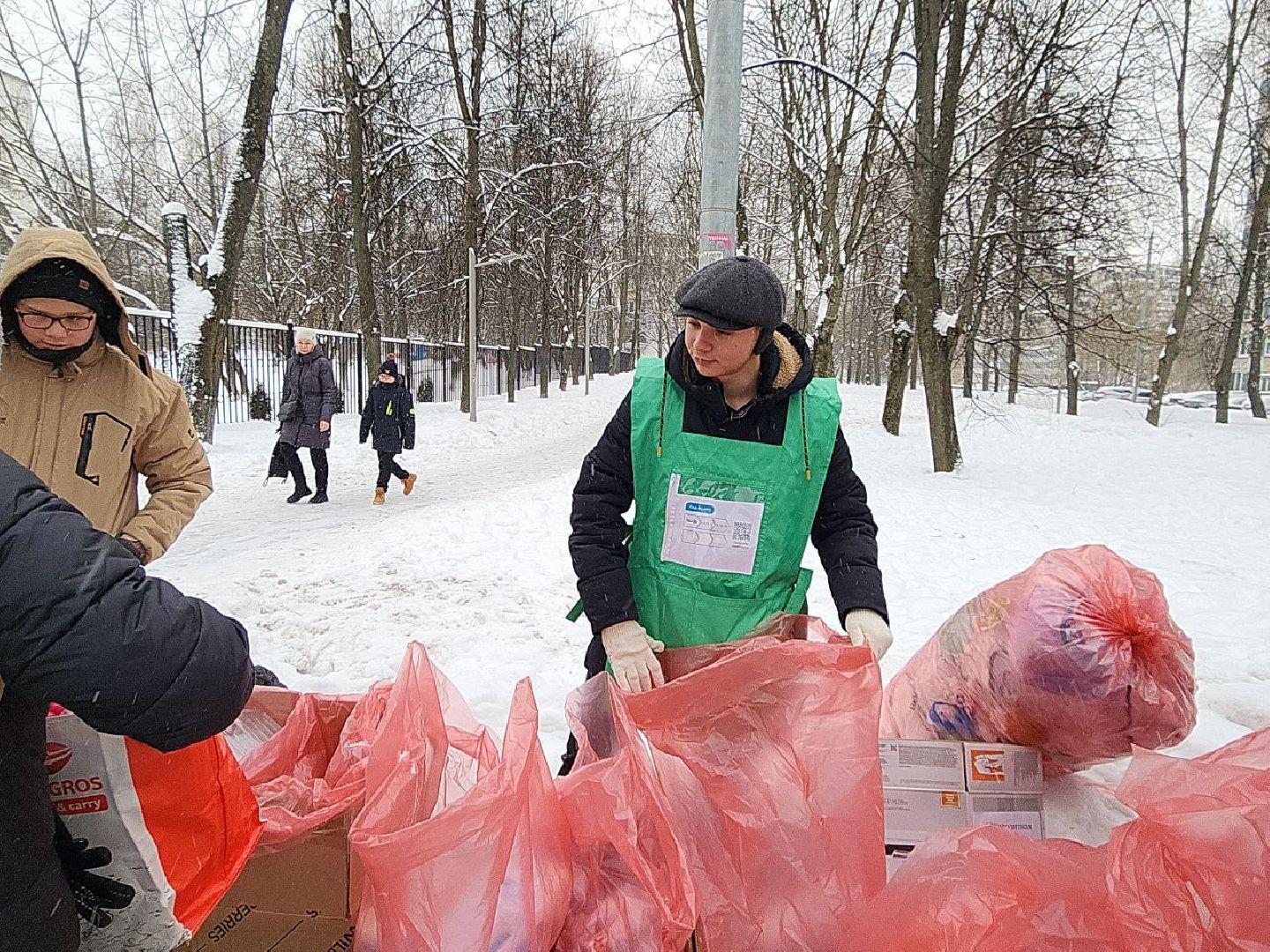 экология, акция, раздельный сбор мусора, видное,