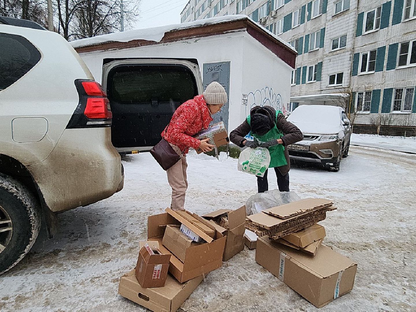 экология, акция, раздельный сбор мусора, видное,