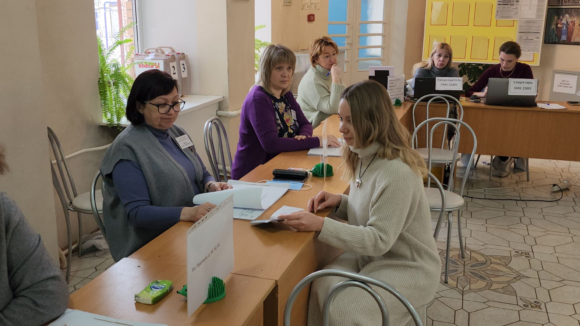 серпухов, выборы депутатов, школа 12, уик, голосование,