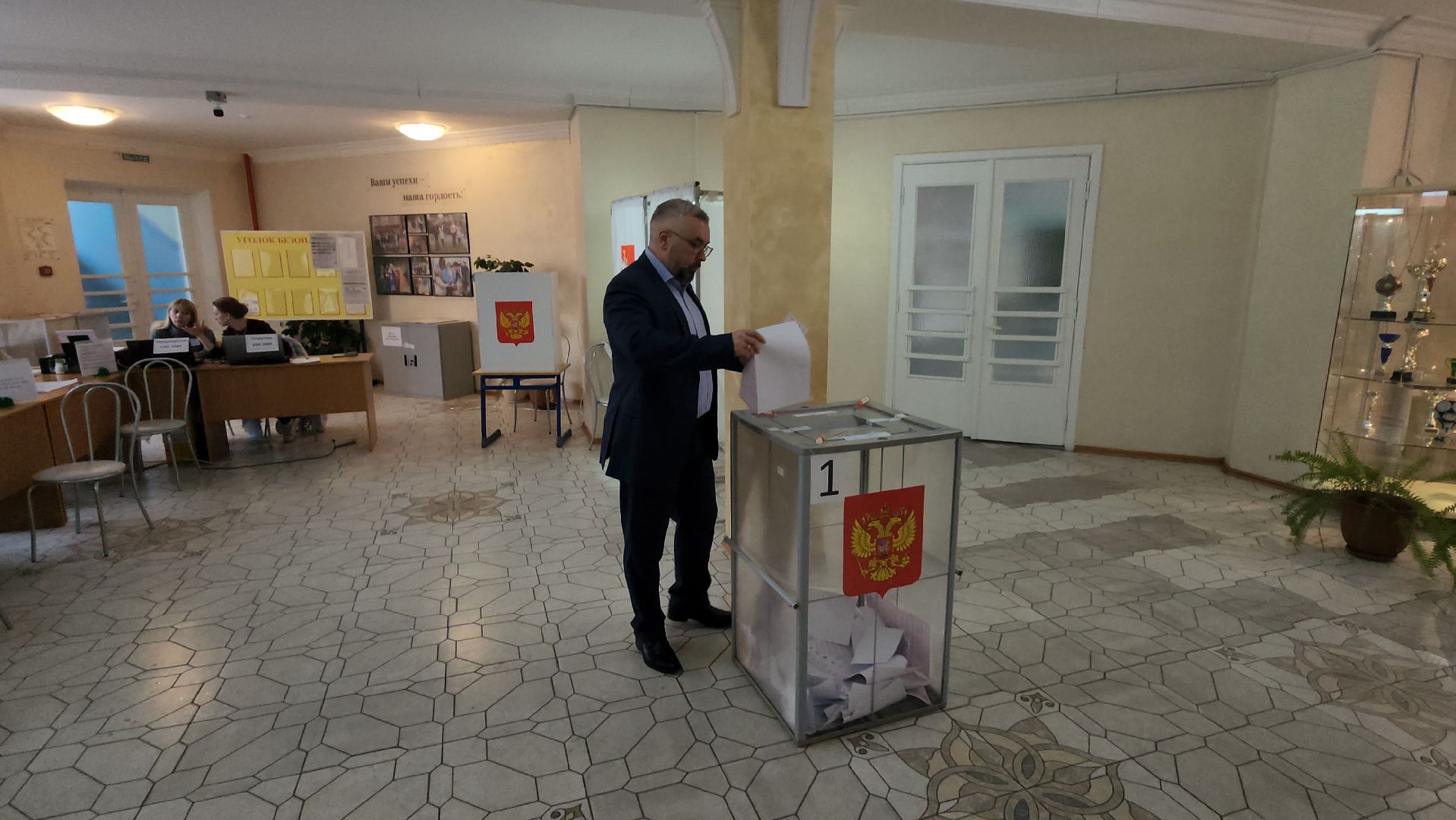 серпухов, выборы депутатов, школа 12, уик, голосование,