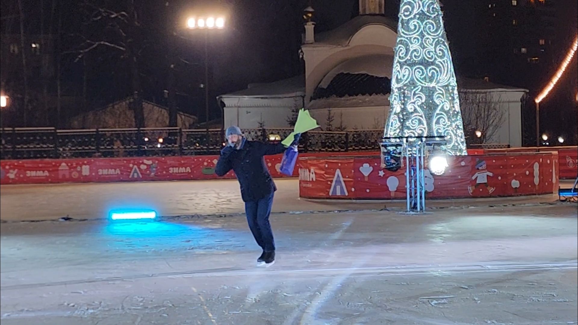 подольск, парк, фигуристы,