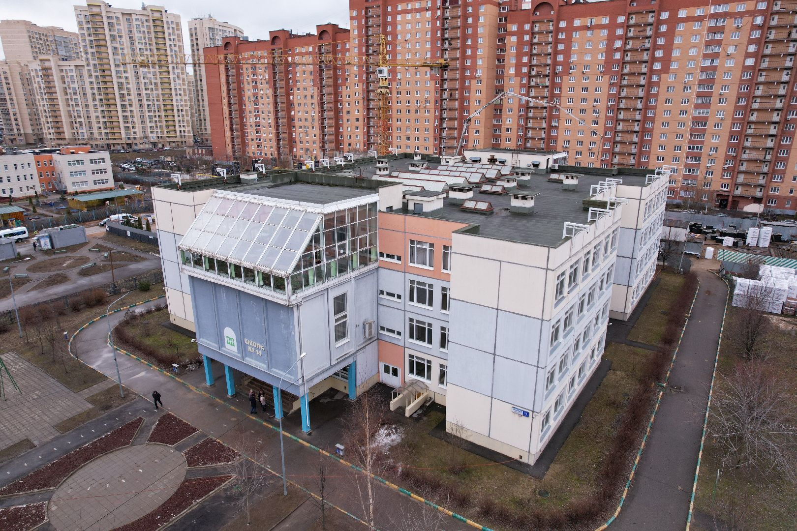 видео с коптера,