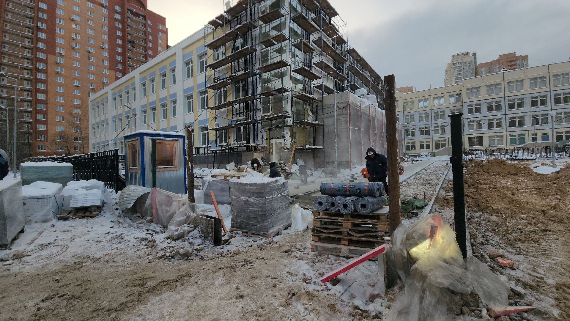 видео с коптера,