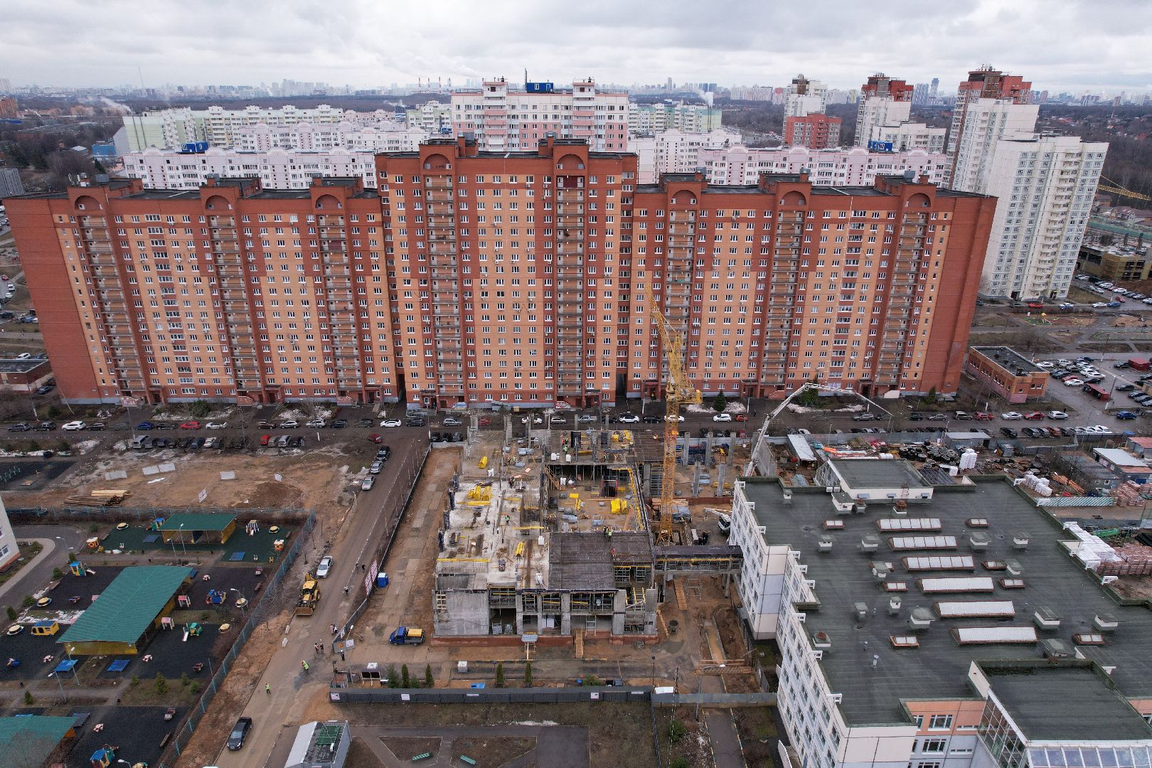 видео с коптера,