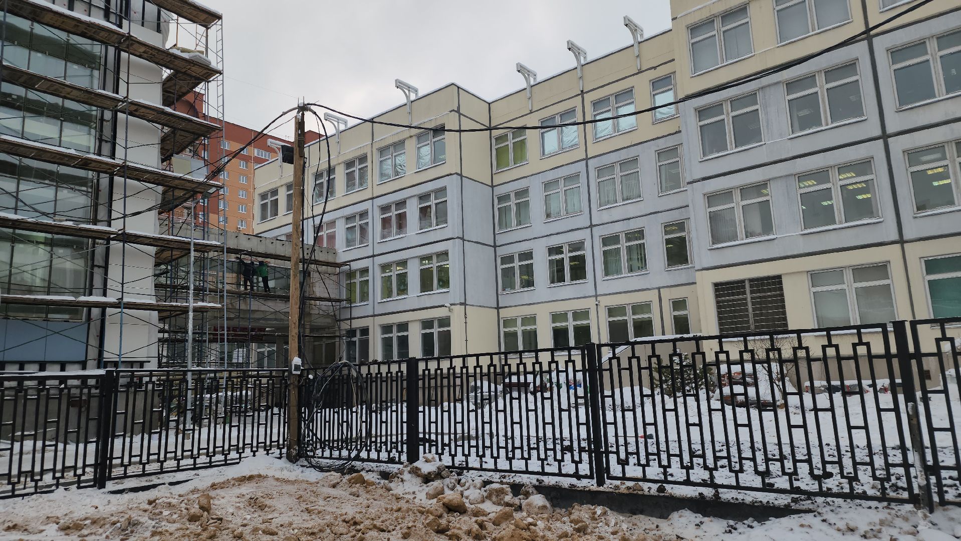 видео с коптера,