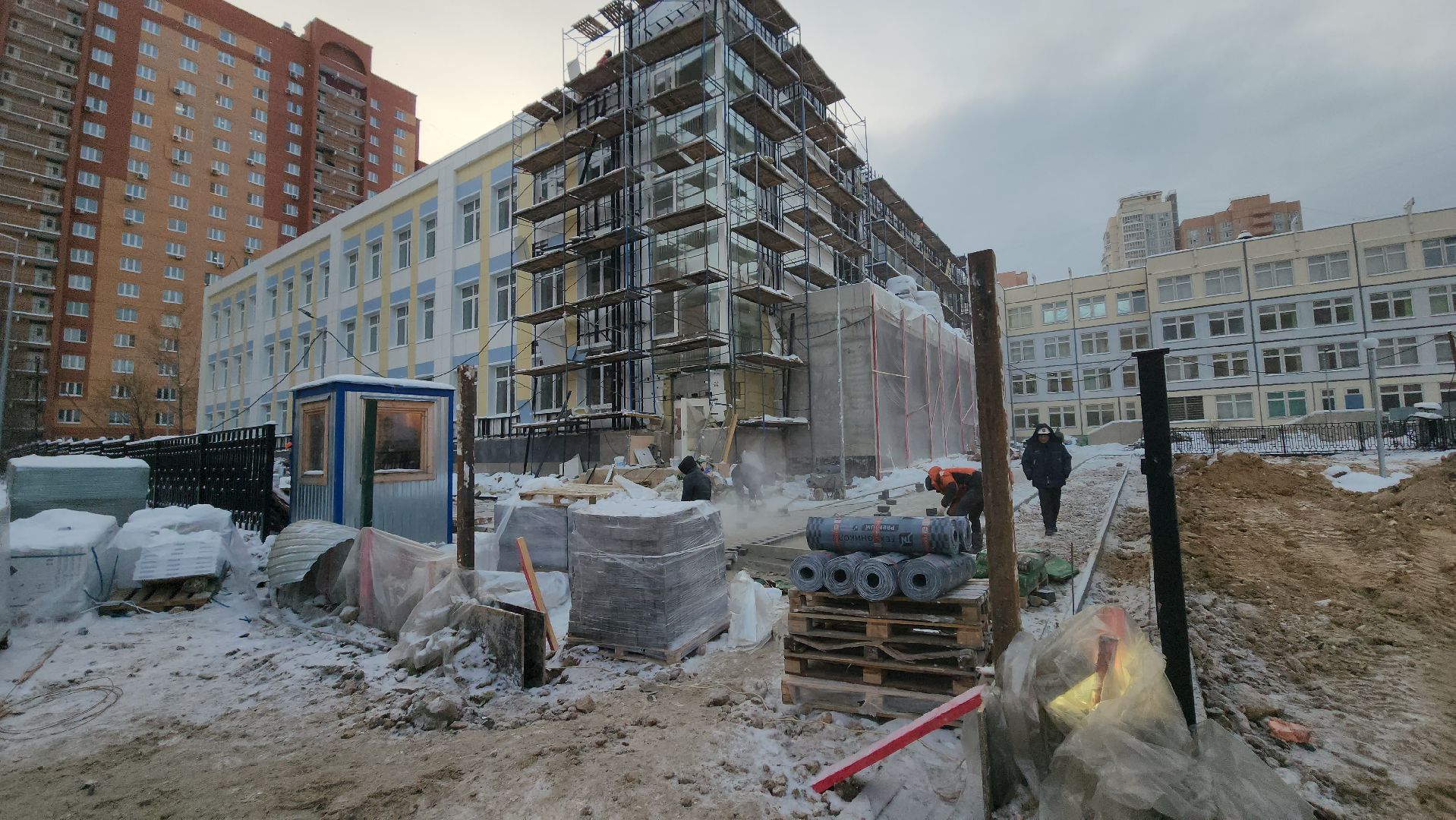 видео с коптера,