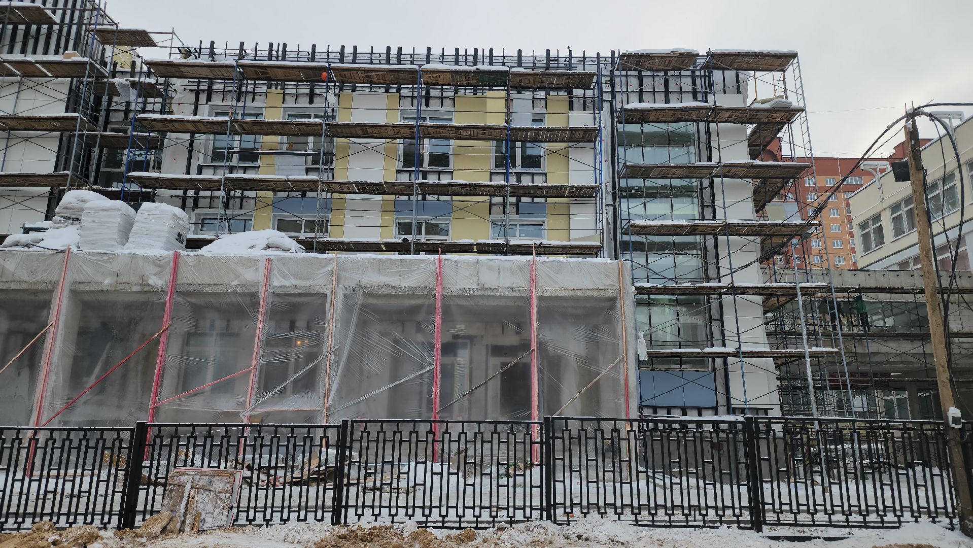 видео с коптера,