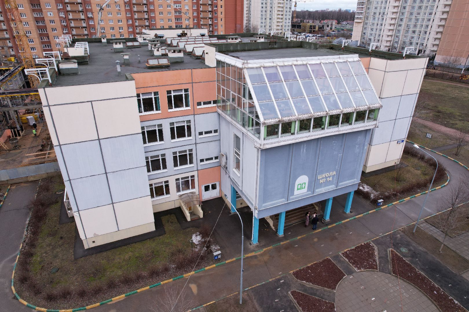 видео с коптера,