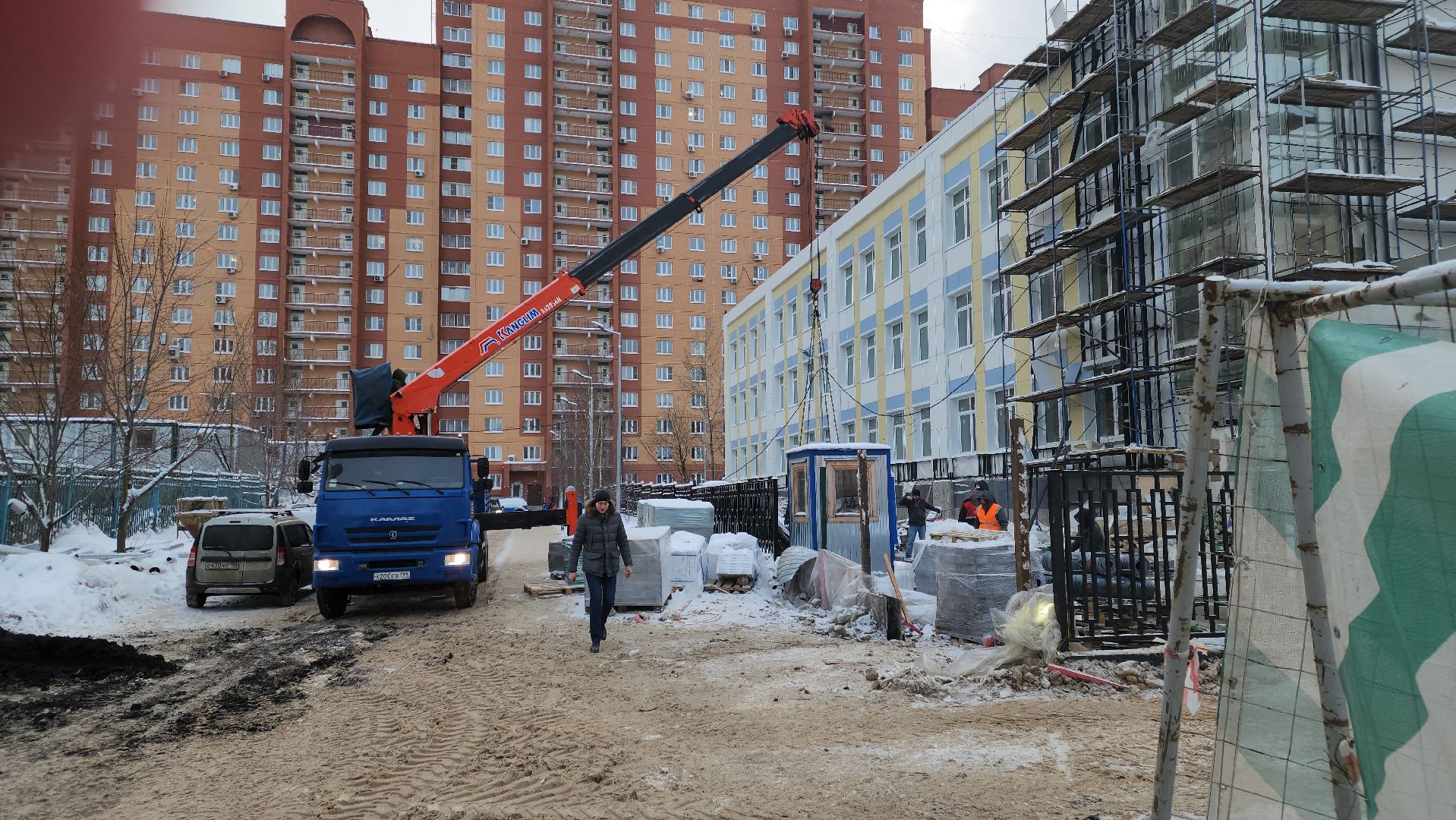 видео с коптера,