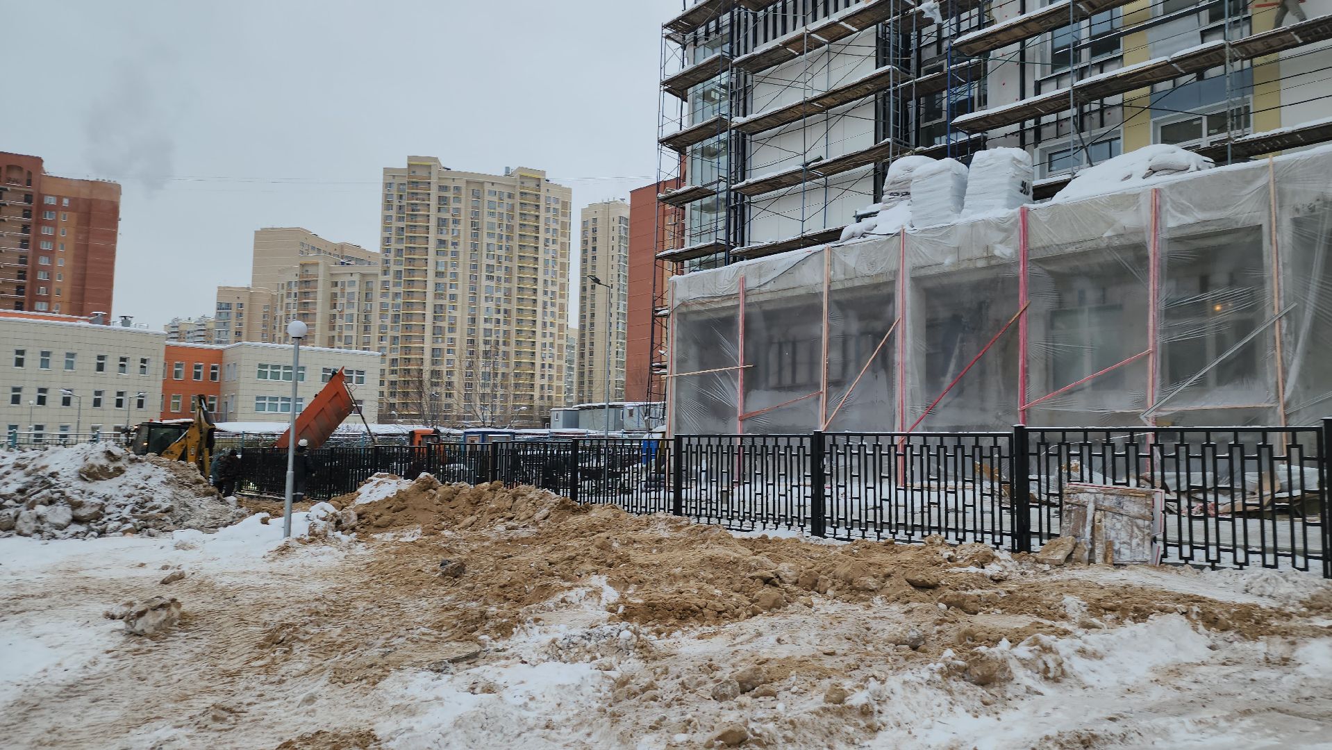 видео с коптера,