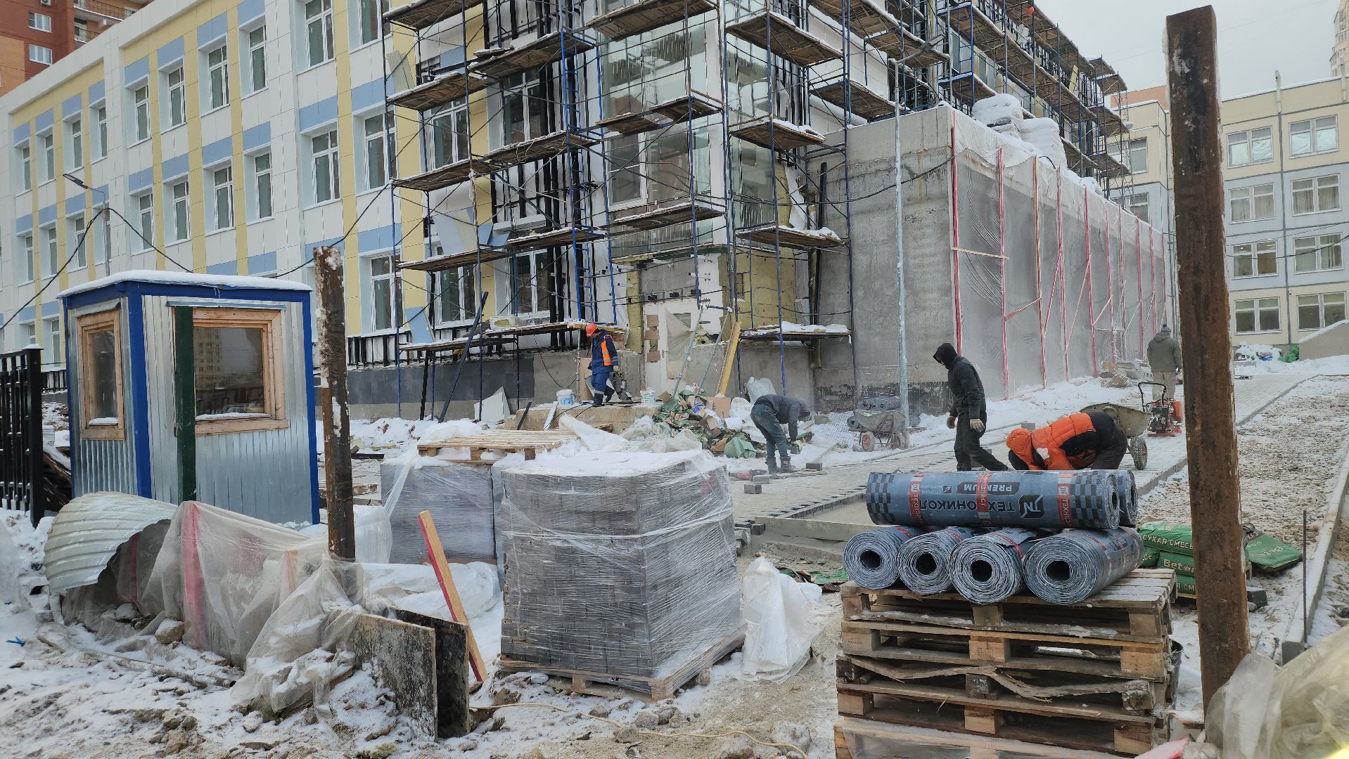 видео с коптера,