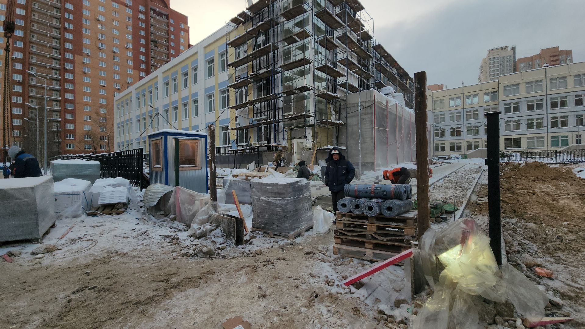 видео с коптера,