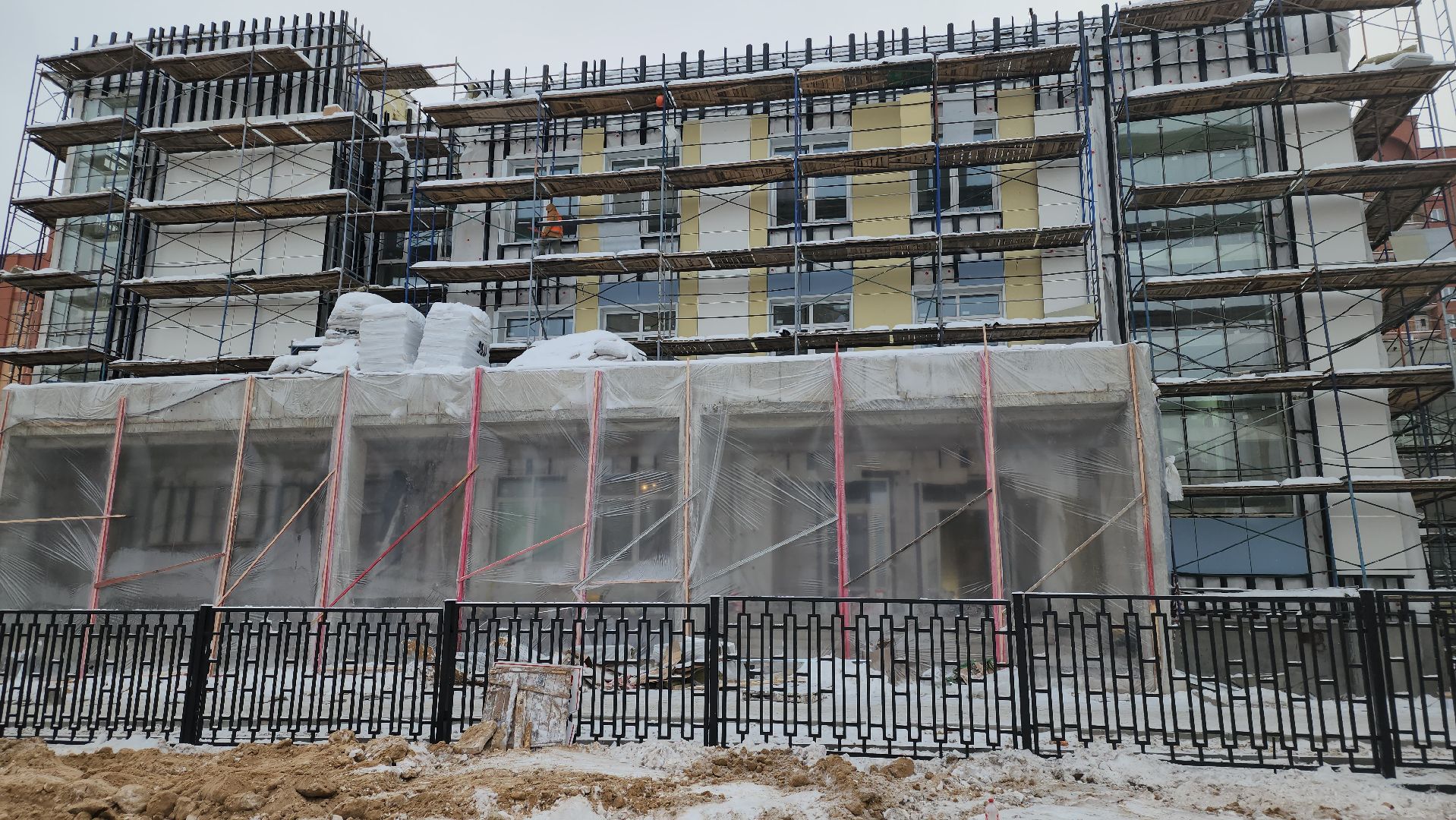 видео с коптера,