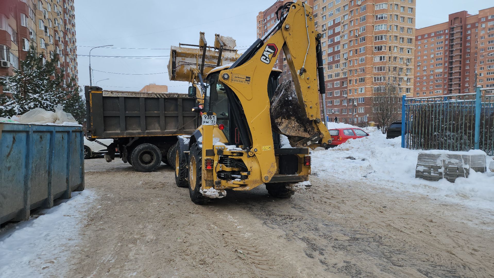 видео с коптера,