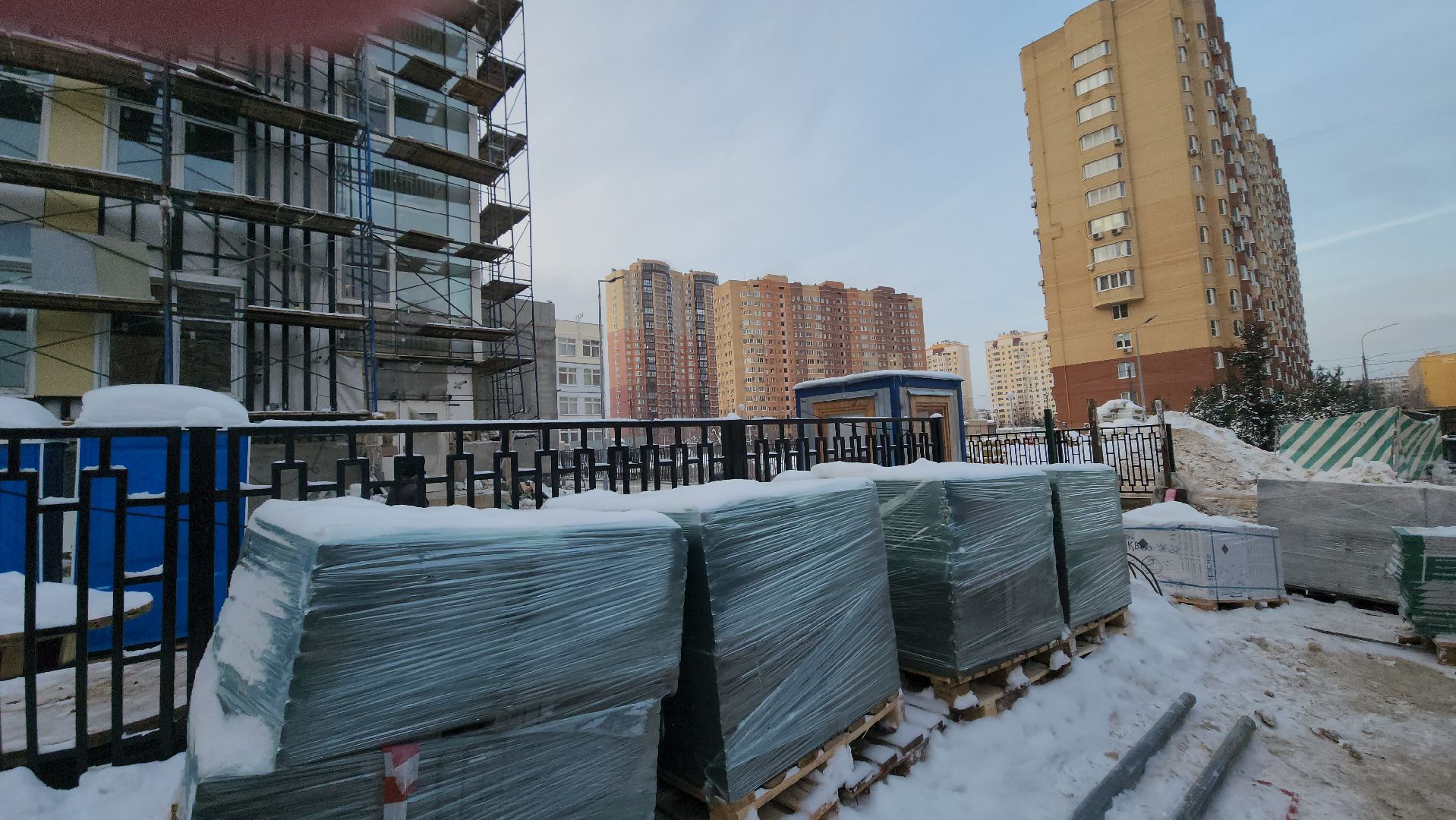 видео с коптера,