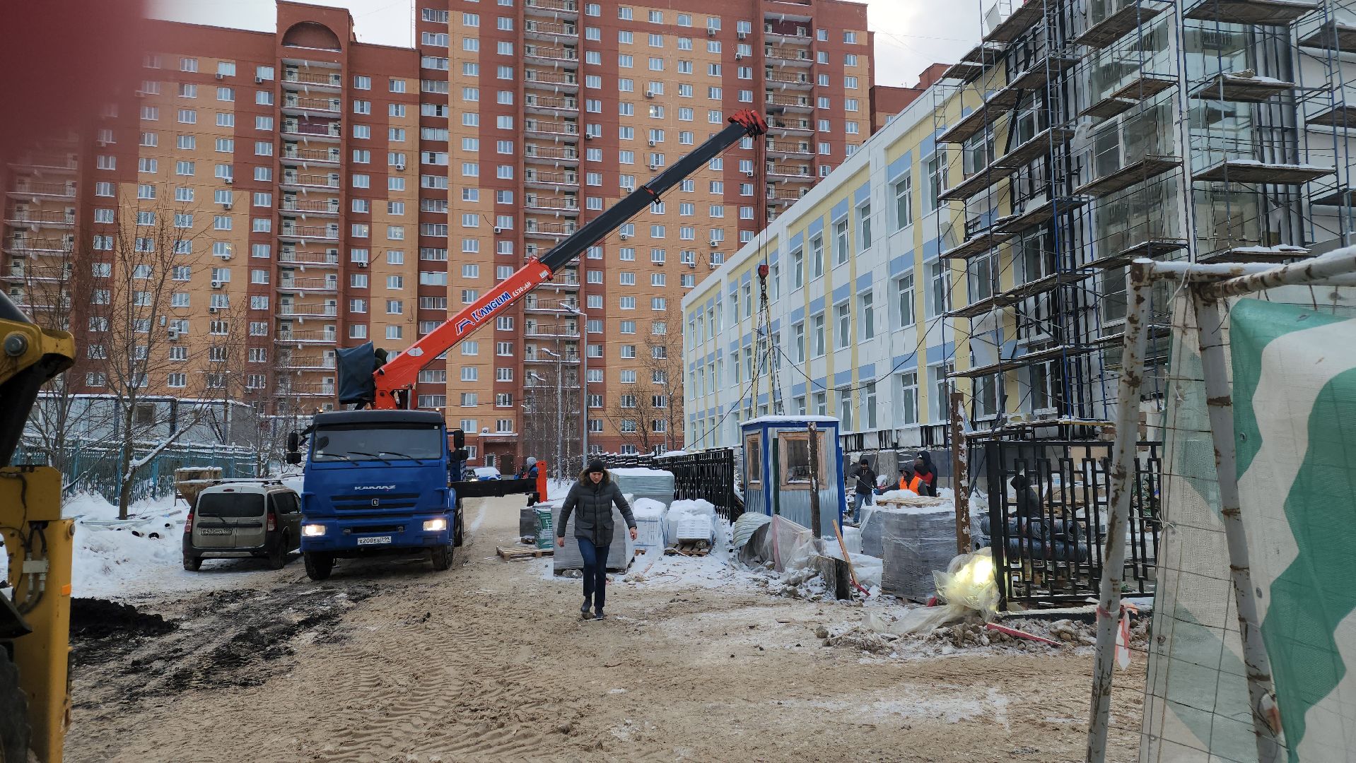 видео с коптера,