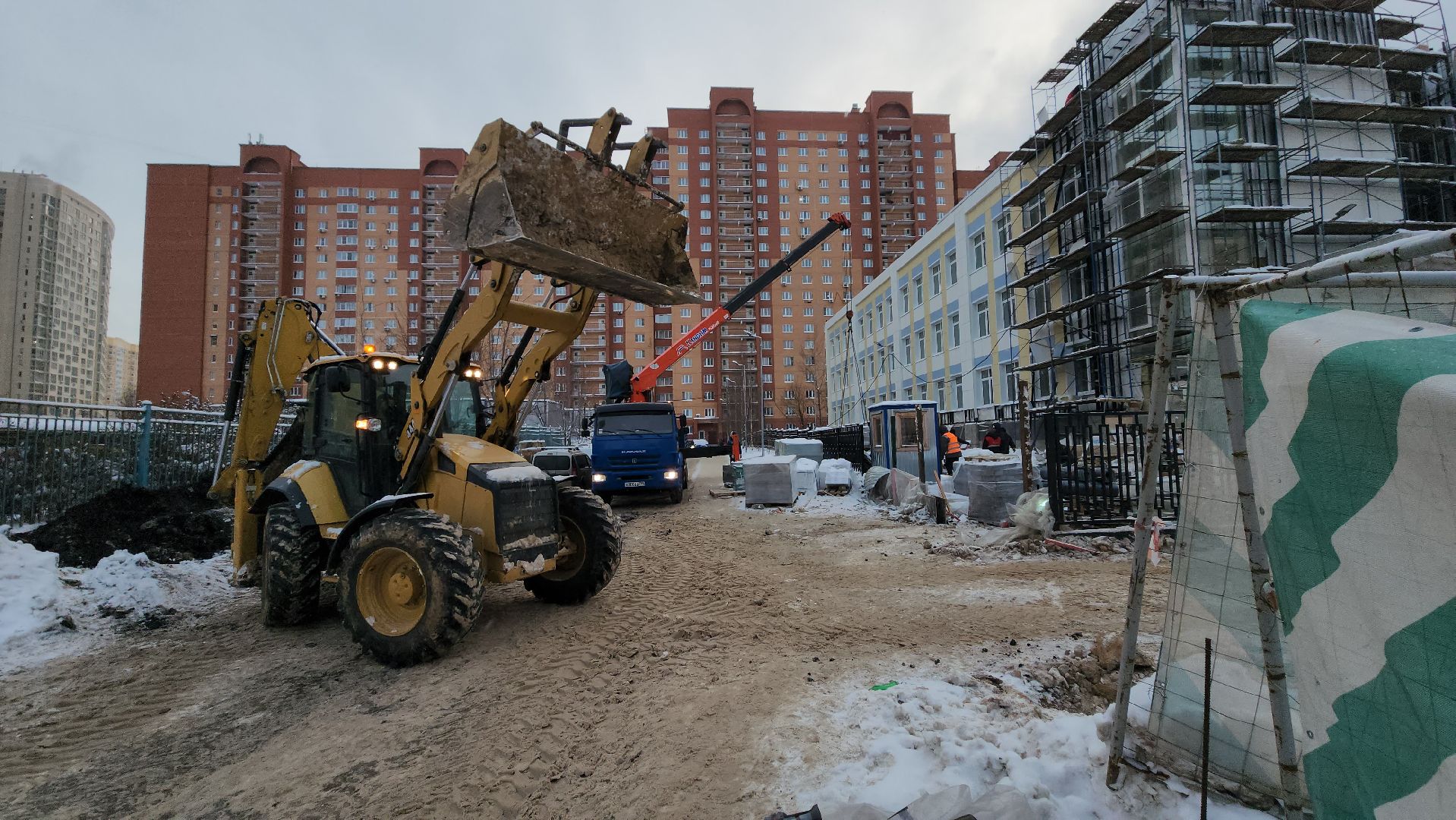 видео с коптера,