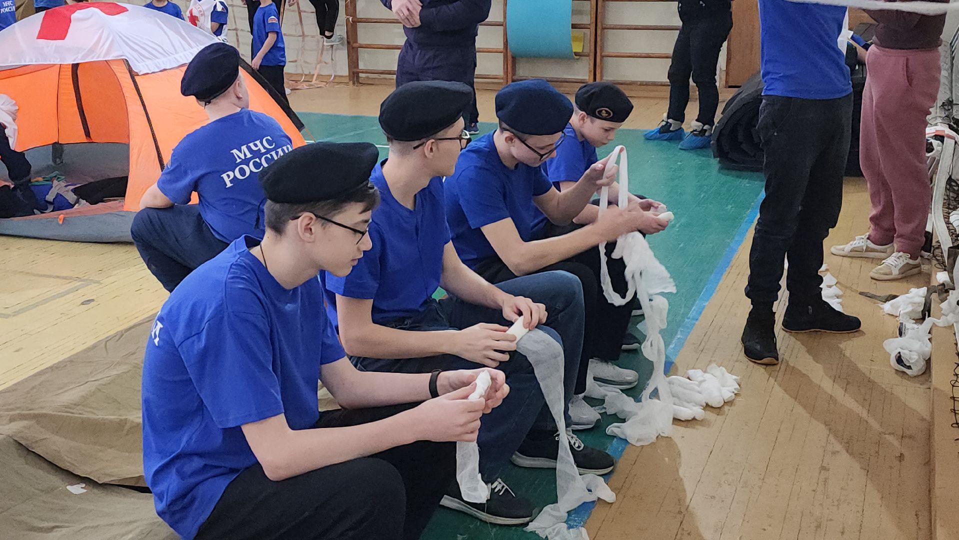 Отряд, резерв МЧС, гимназия 1, Михеенкова, Аубакиров, Винник, открытый урок,