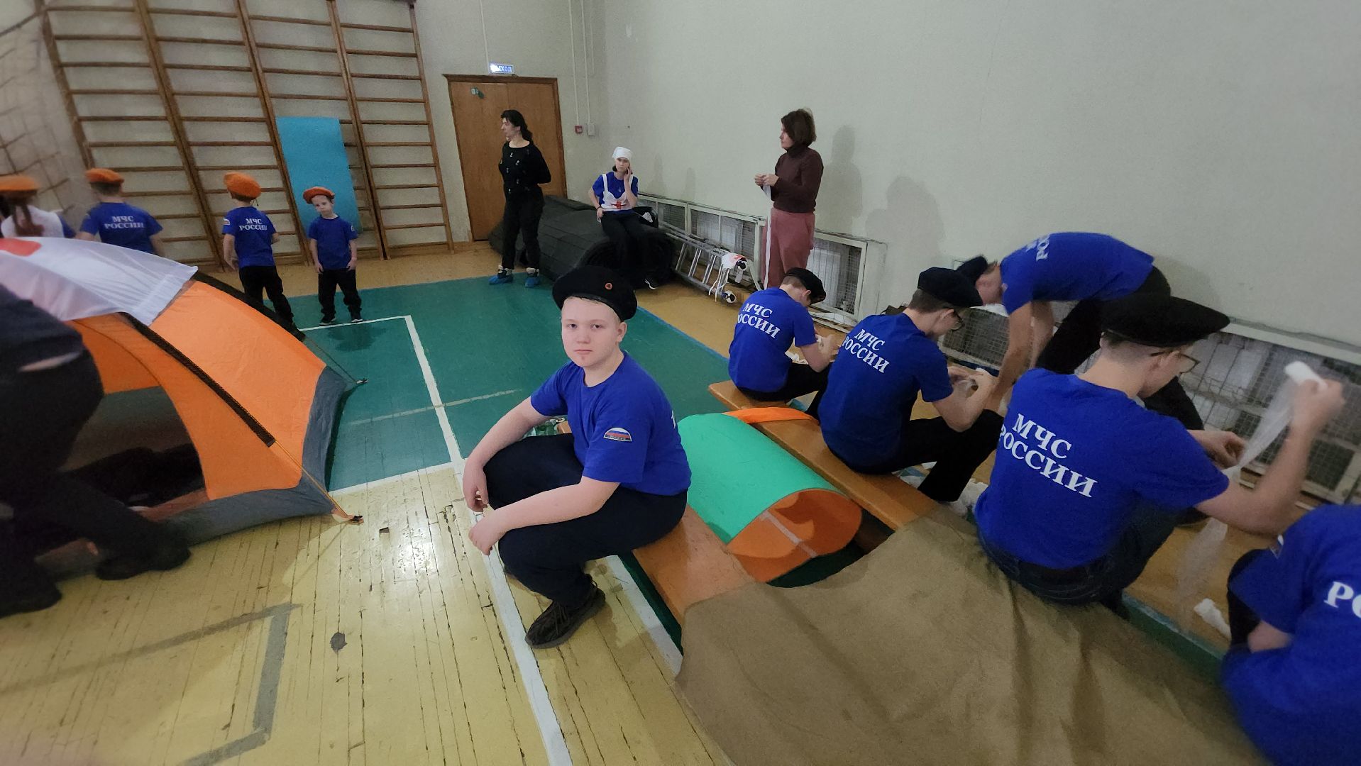 Отряд, резерв МЧС, гимназия 1, Михеенкова, Аубакиров, Винник, открытый урок,