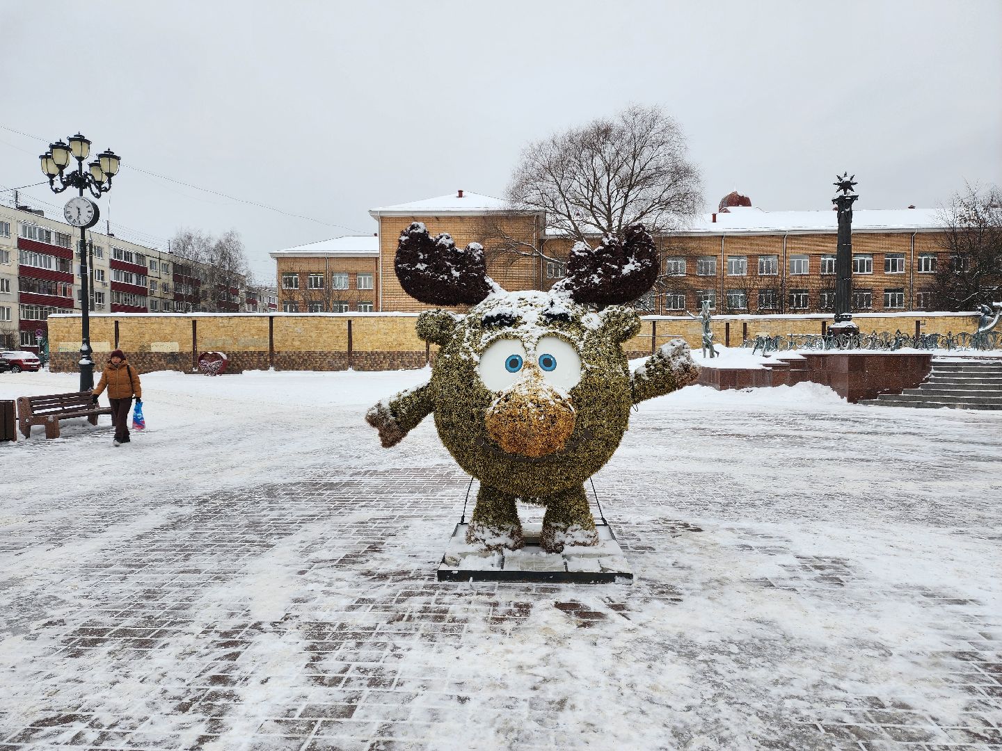 раменское, благоустройство, Площадь молодежи, Смешарики,