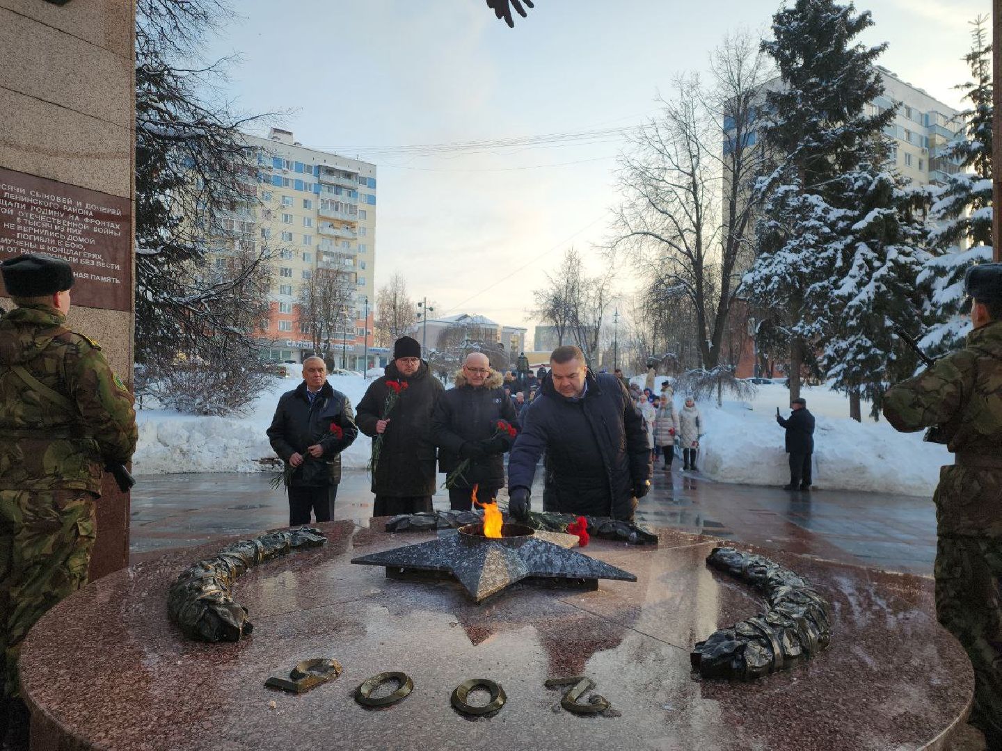 аллея славы, день памяти, возложение цветов, видное, герои,