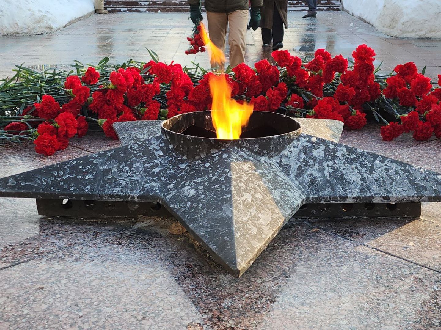 аллея славы, день памяти, возложение цветов, видное, герои,