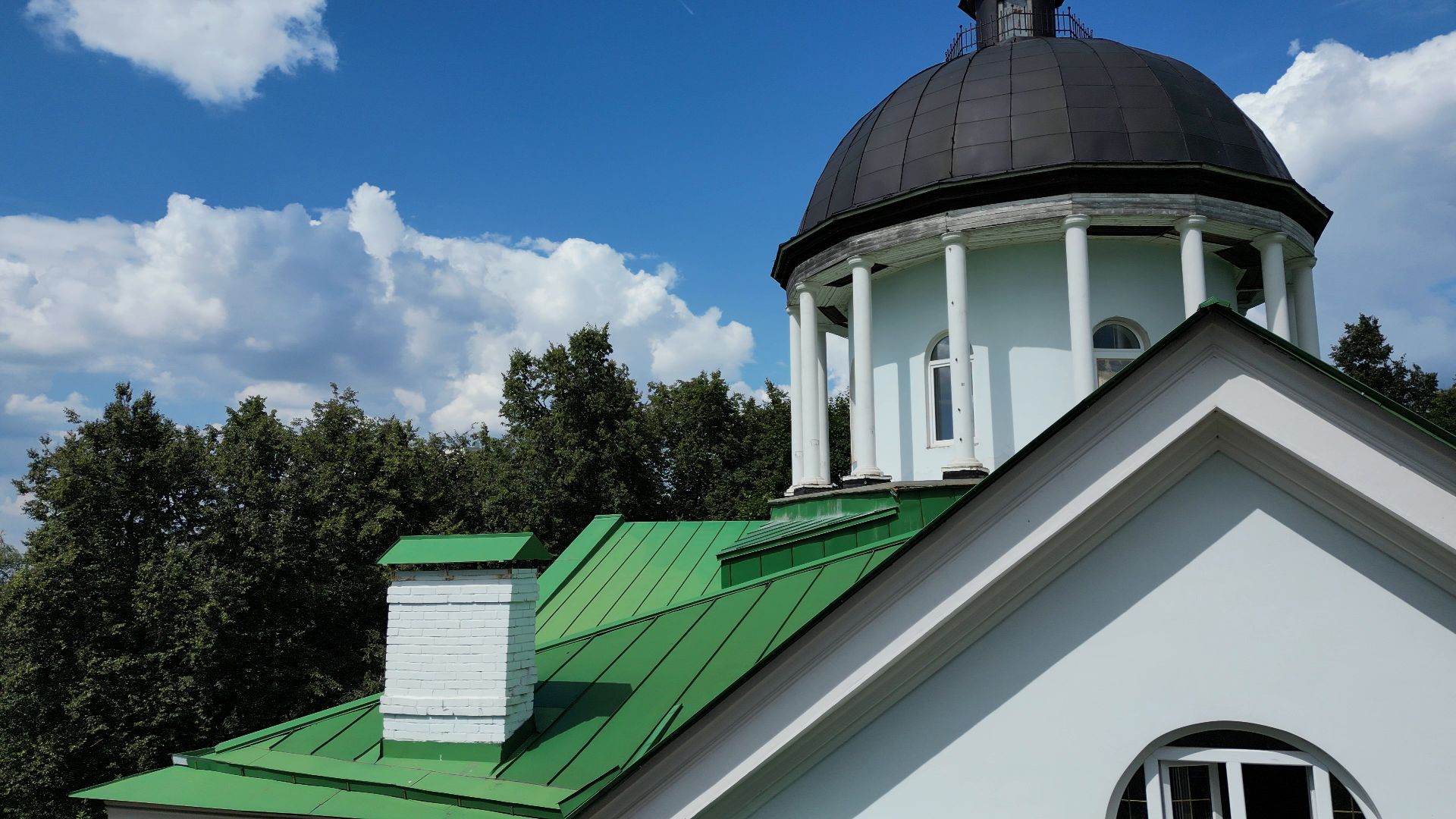 петровское, лыткарино, видео с коптера,