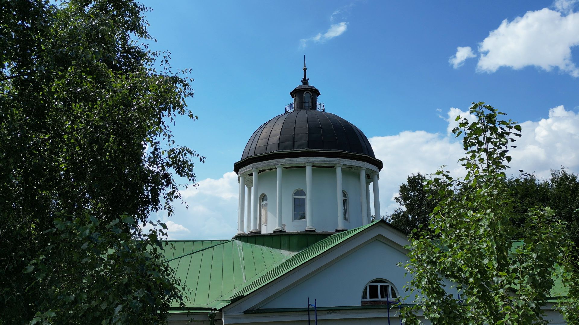 петровское, лыткарино, видео с коптера,