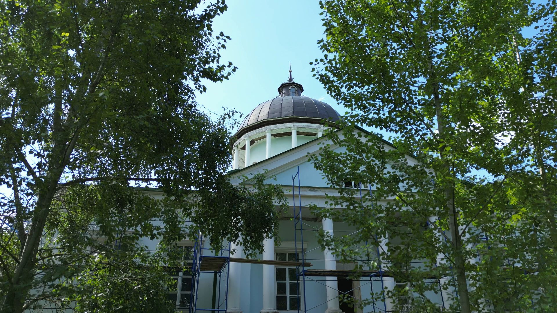 петровское, лыткарино, видео с коптера,