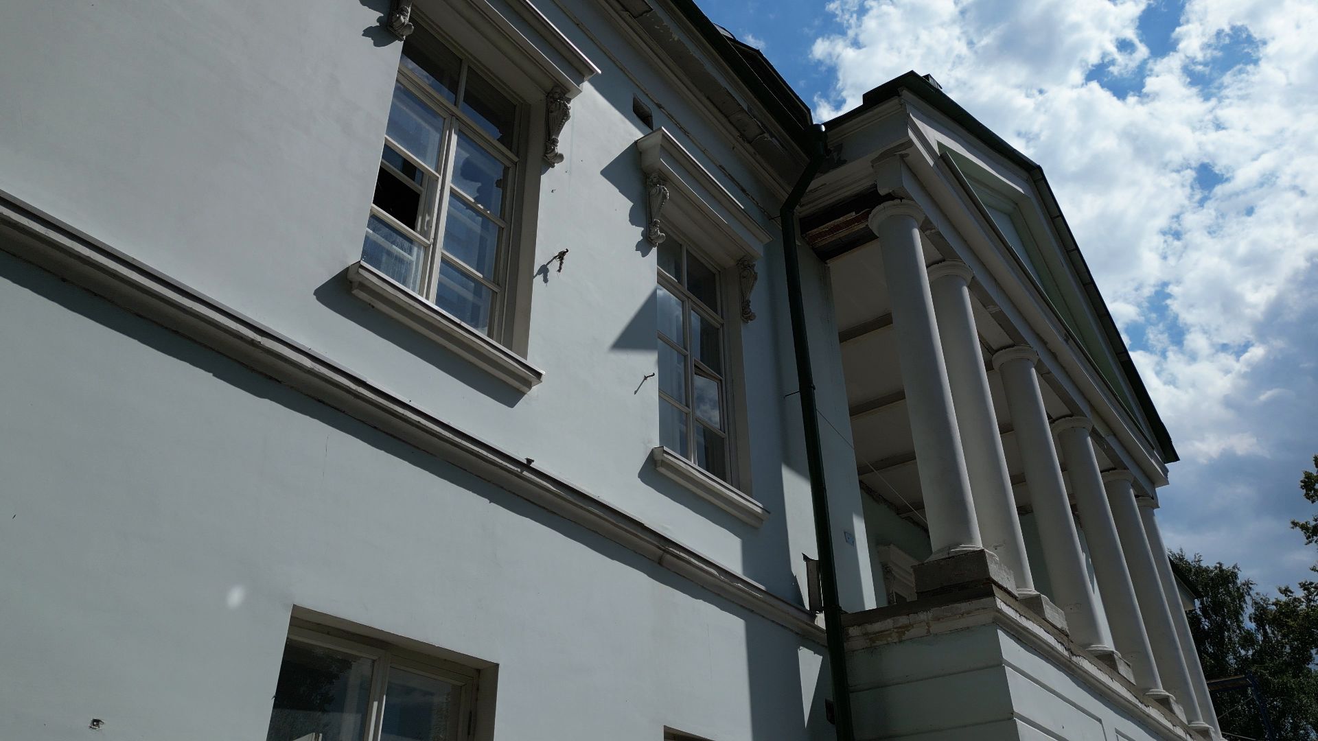 петровское, лыткарино, видео с коптера,