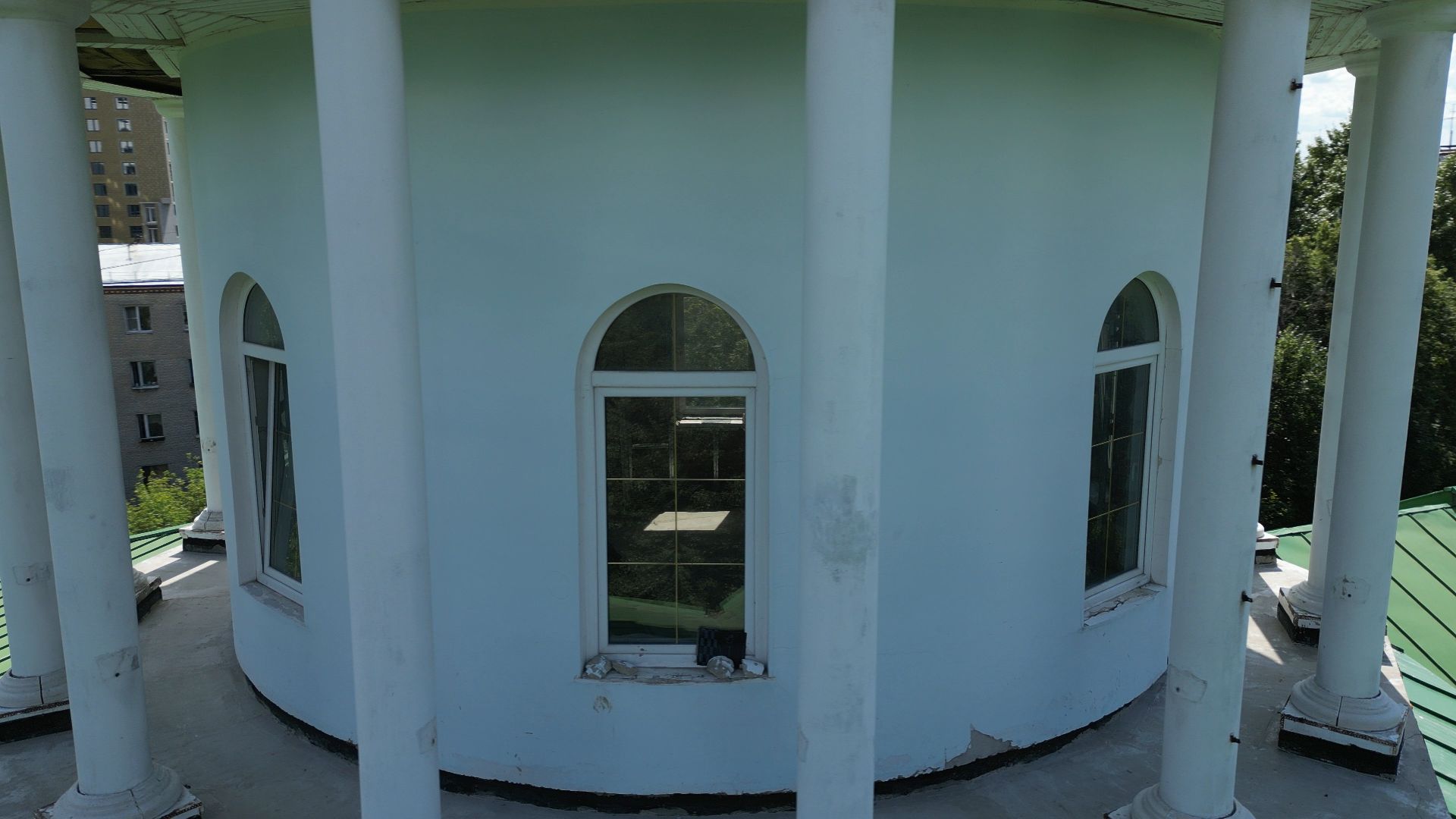 петровское, лыткарино, видео с коптера,