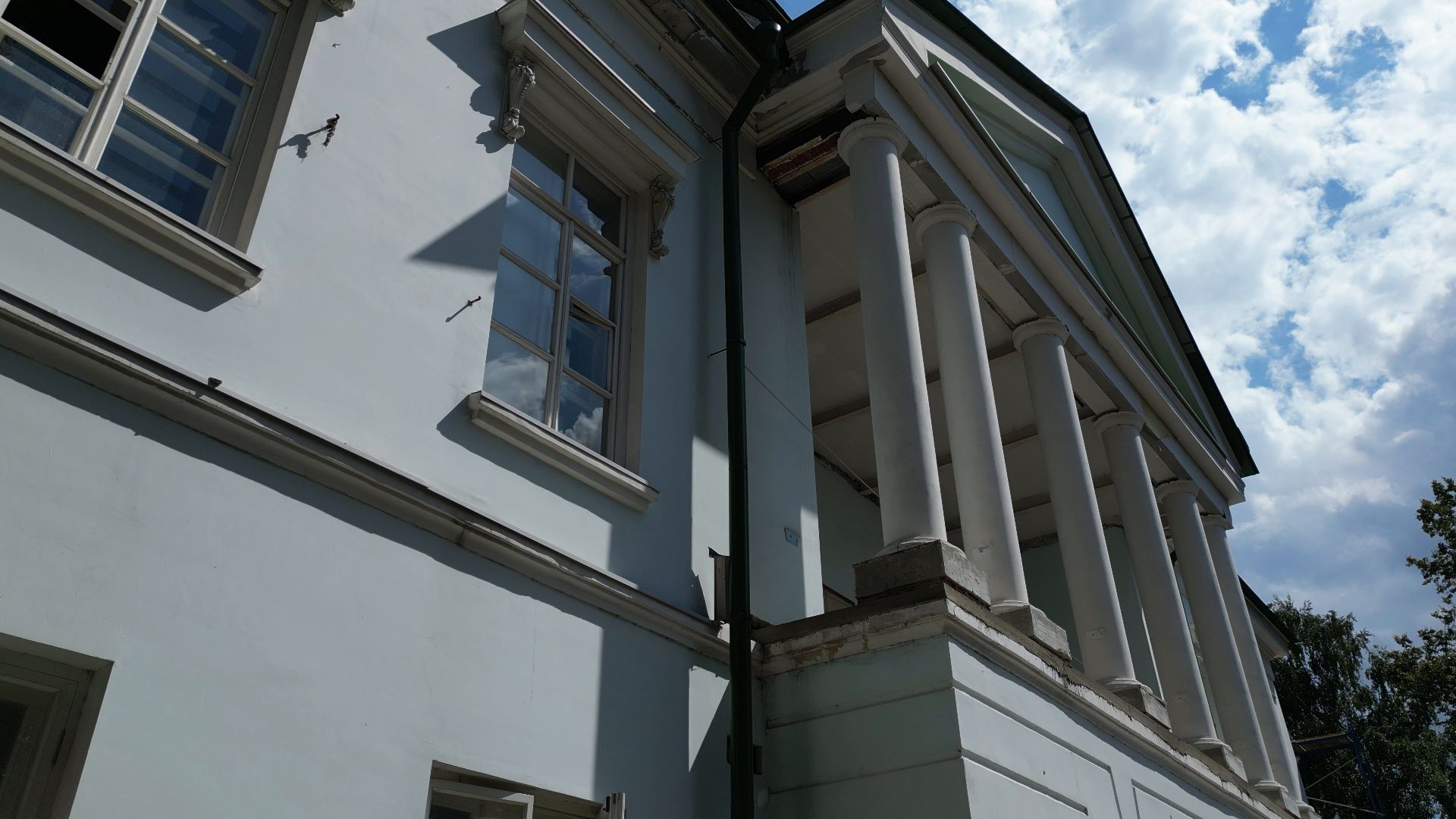 петровское, лыткарино, видео с коптера,