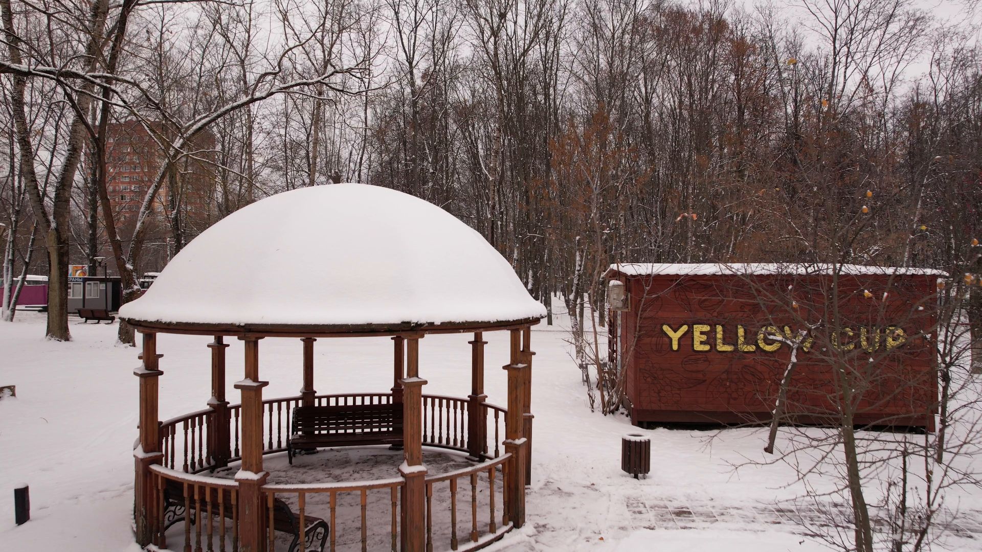 видео с коптера,