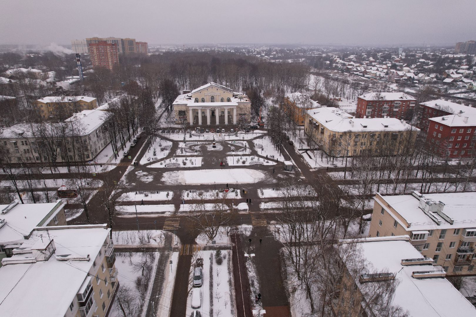 видео с коптера,