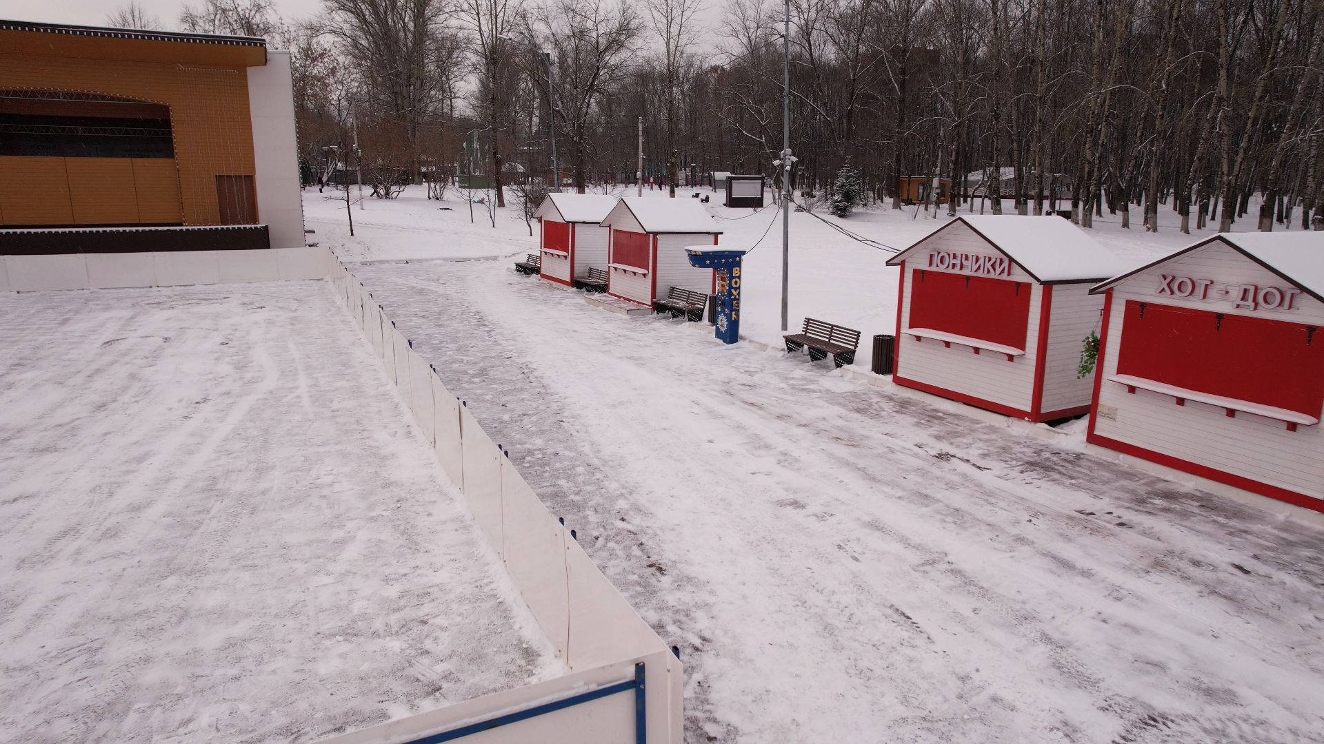 видео с коптера,