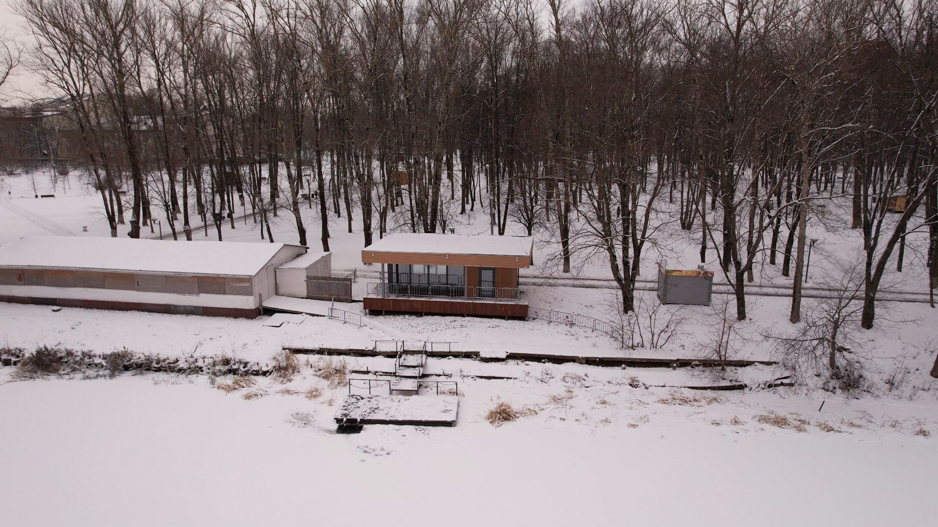 видео с коптера,