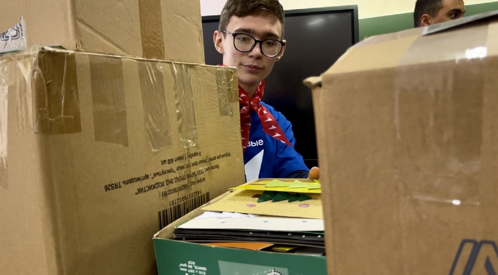 наро-фоминск, наро-фоминский городской округ, подарки бойцам, гуманитарная помощь, движение первых, волонтеры,