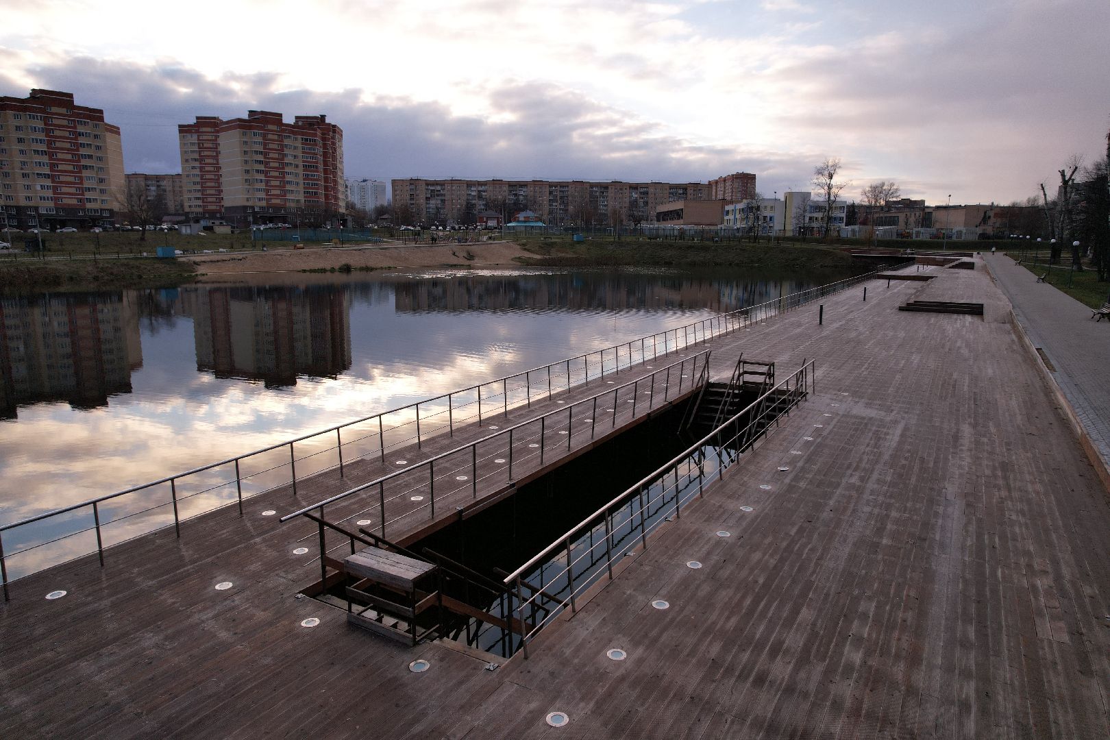 видео с коптера, сад, серпухов,