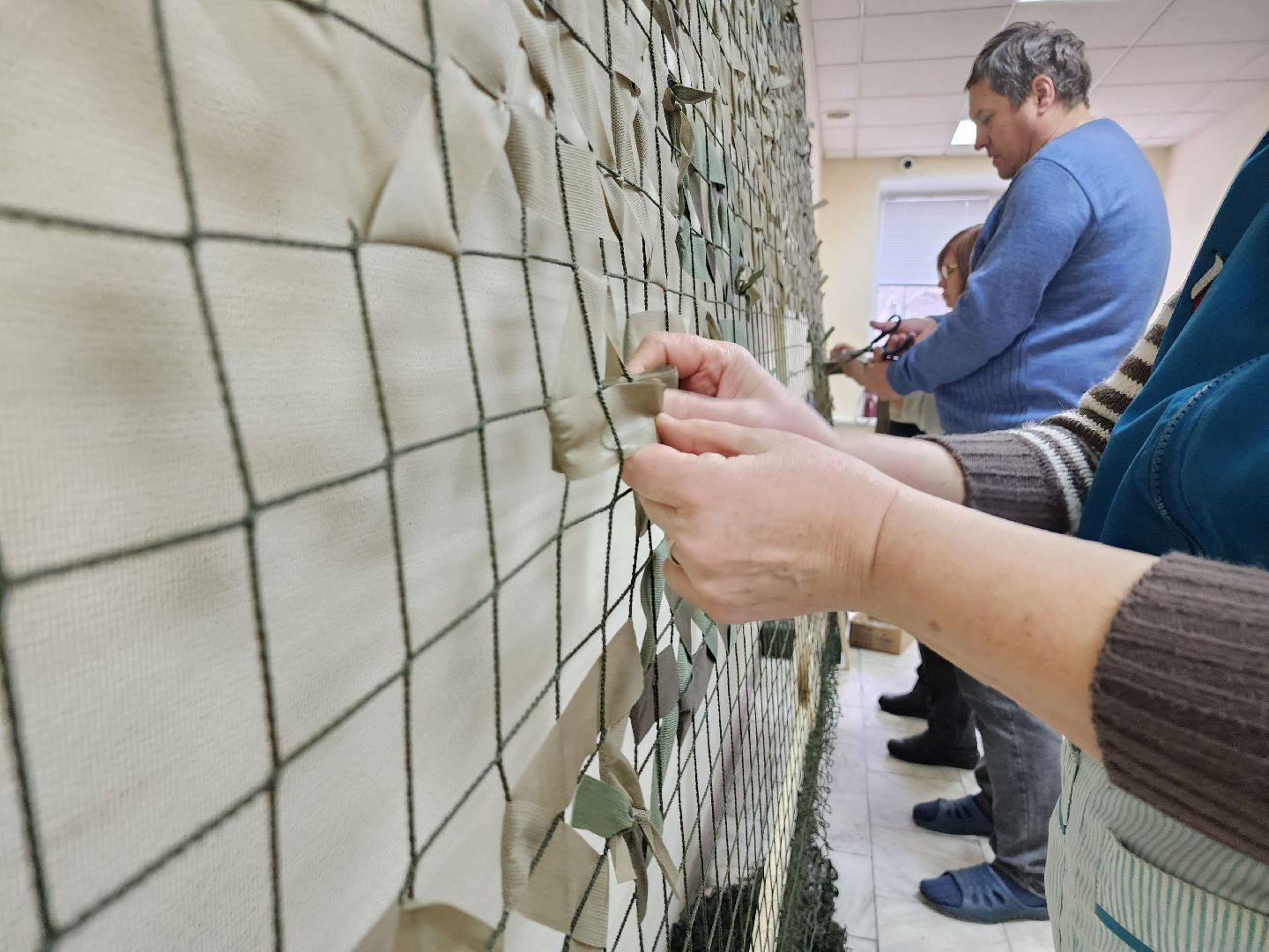 спецоперация, волонтеры, маскировочные сети, Ногинск, Богородский городской округ,