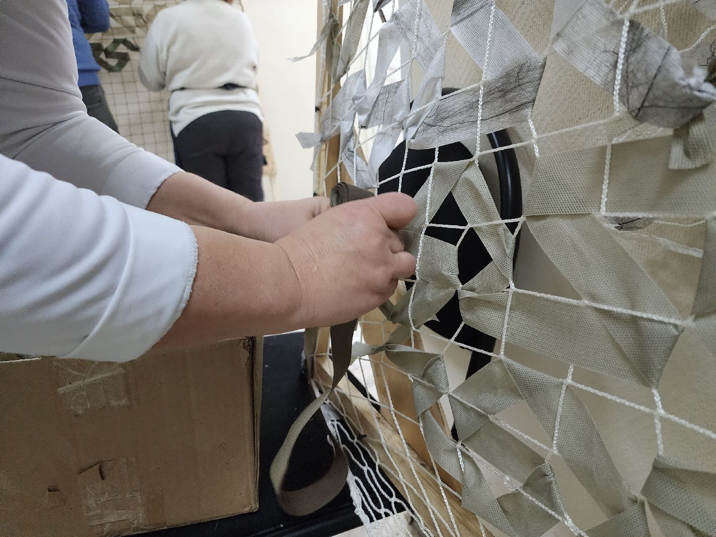 спецоперация, волонтеры, маскировочные сети, Ногинск, Богородский городской округ,