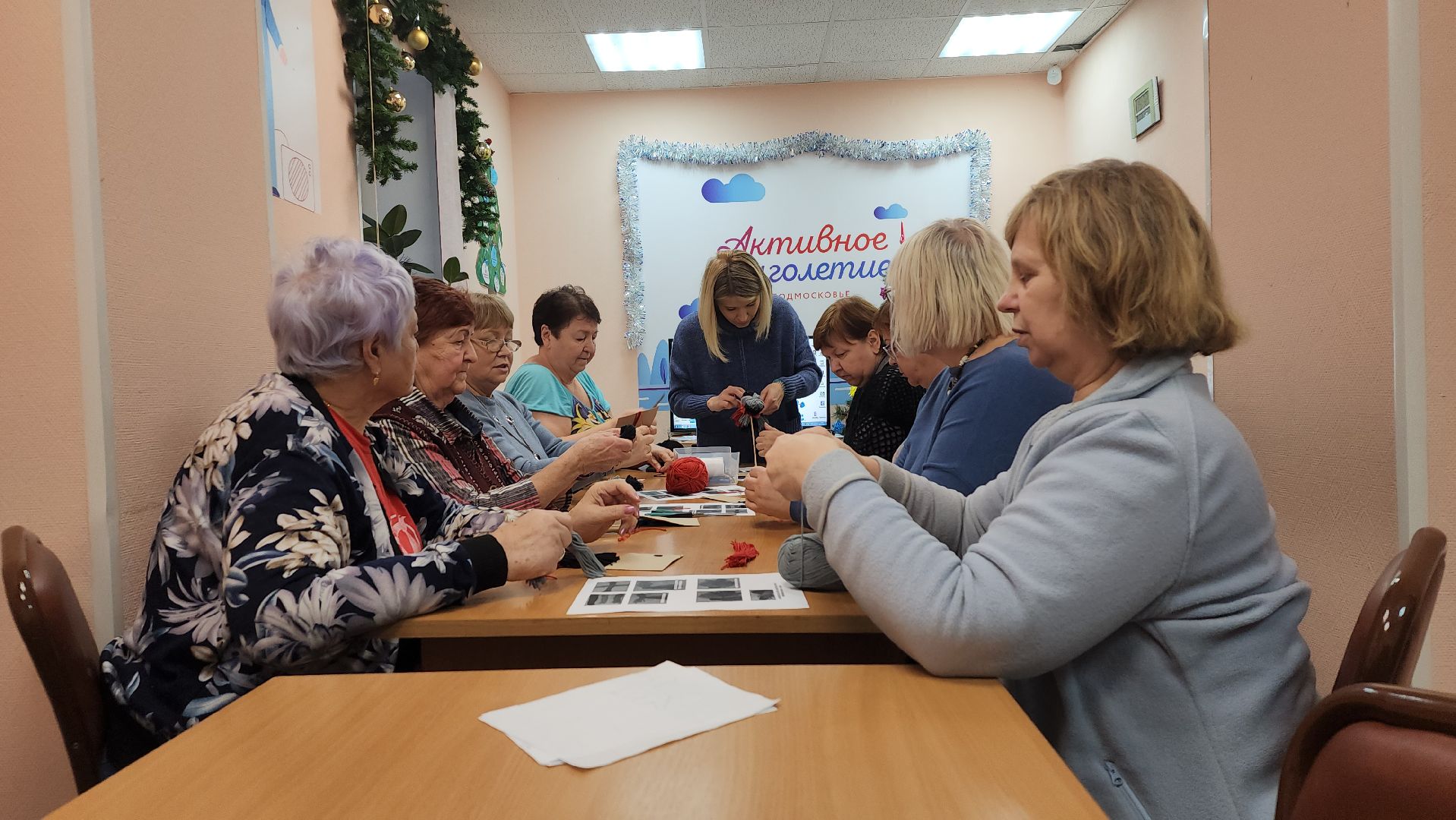 Активное долголетие, долголеты, новый год, Ногинск, Богородский городской округ,