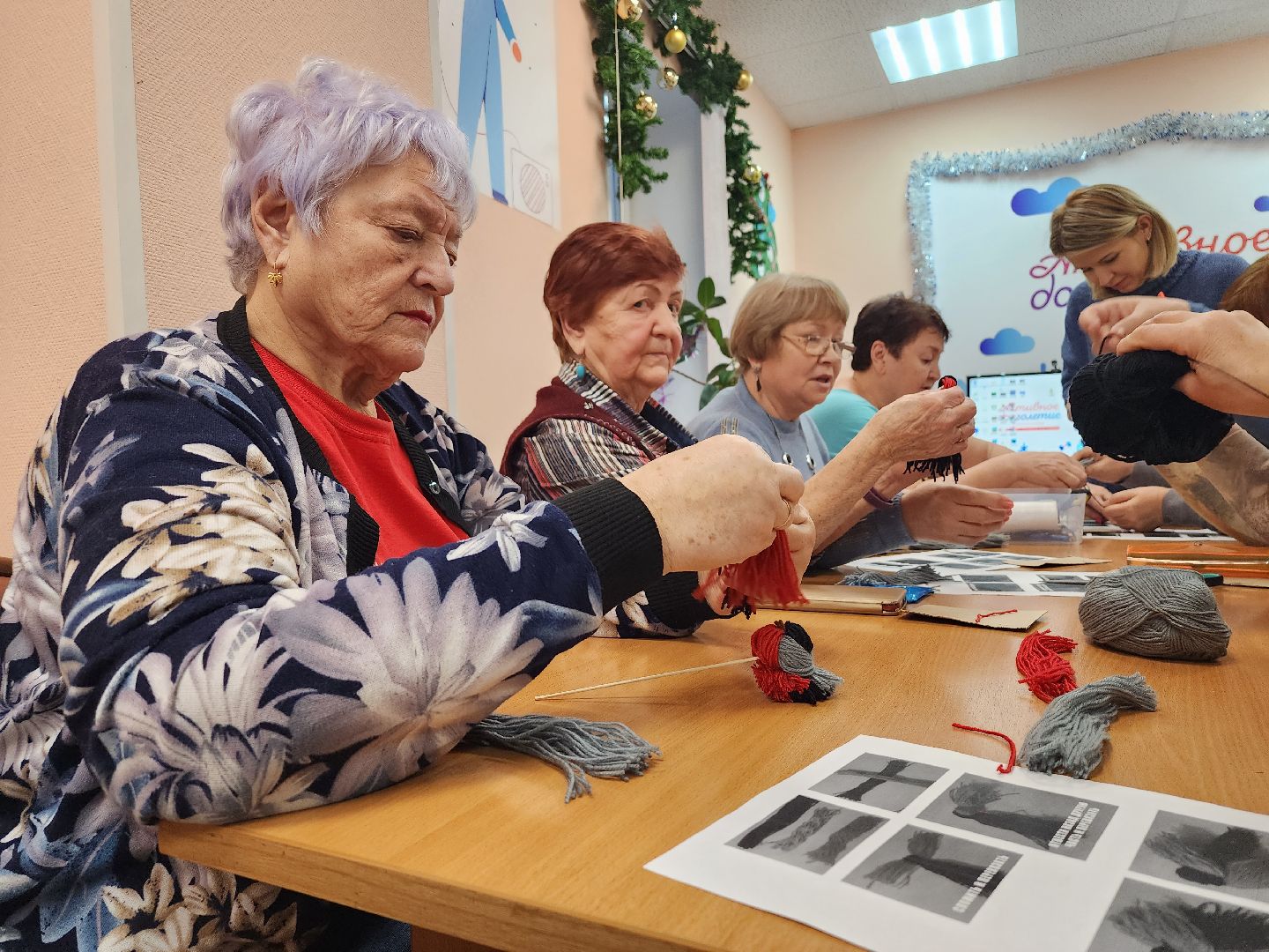 Активное долголетие, долголеты, новый год, Ногинск, Богородский городской округ,