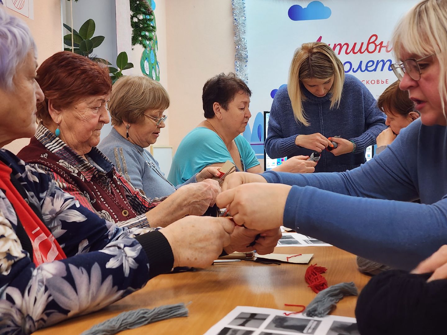 Активное долголетие, долголеты, новый год, Ногинск, Богородский городской округ,