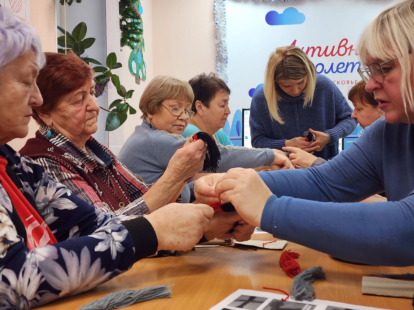 Активное долголетие, долголеты, новый год, Ногинск, Богородский городской округ,