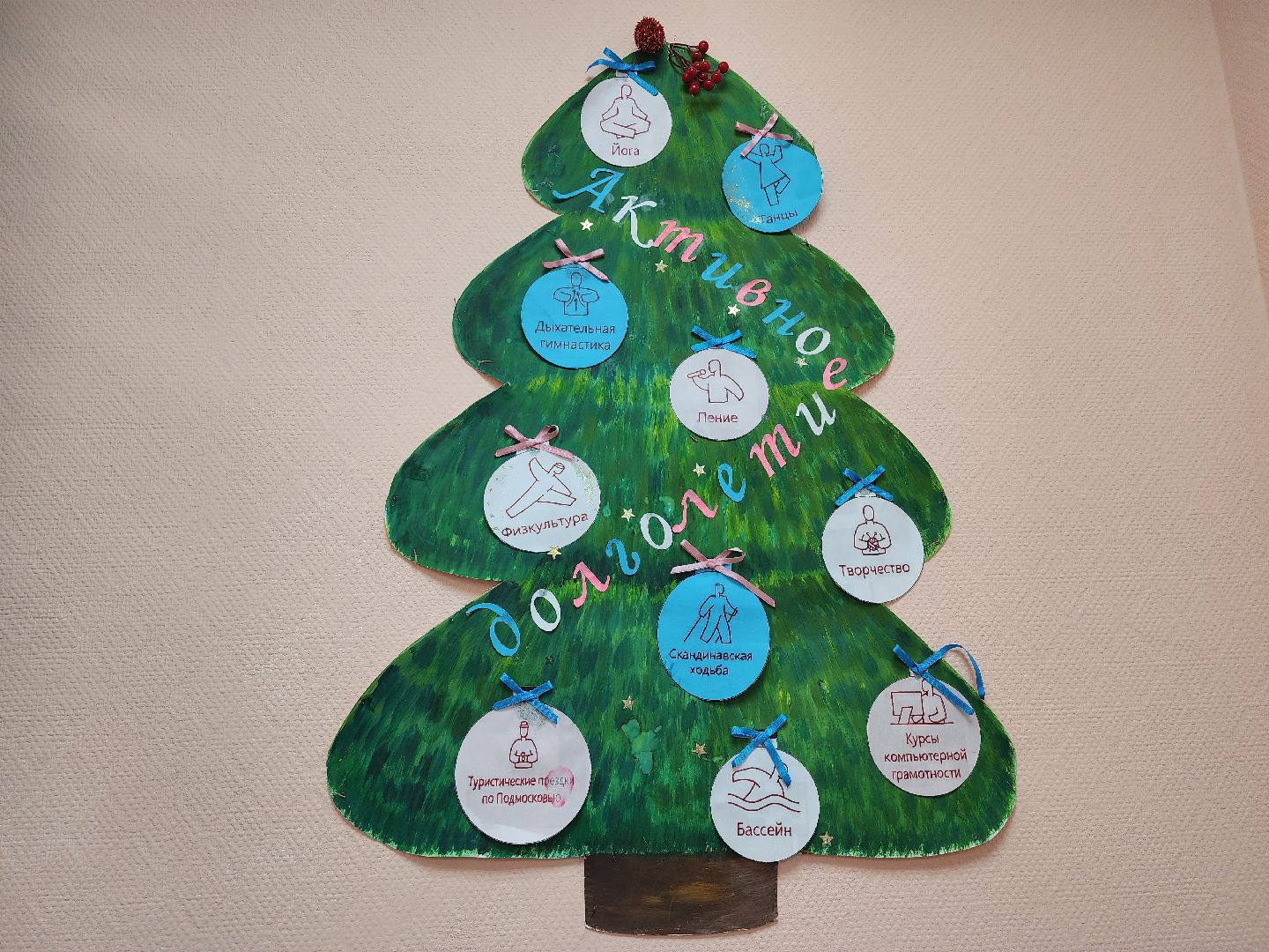 Активное долголетие, долголеты, новый год, Ногинск, Богородский городской округ,