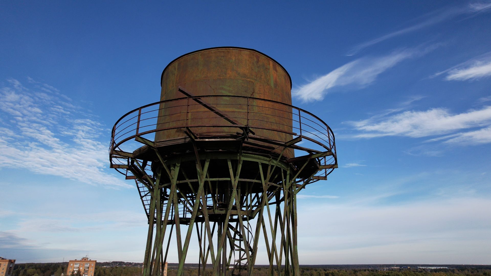 видео с коптера, лобня, история, города,