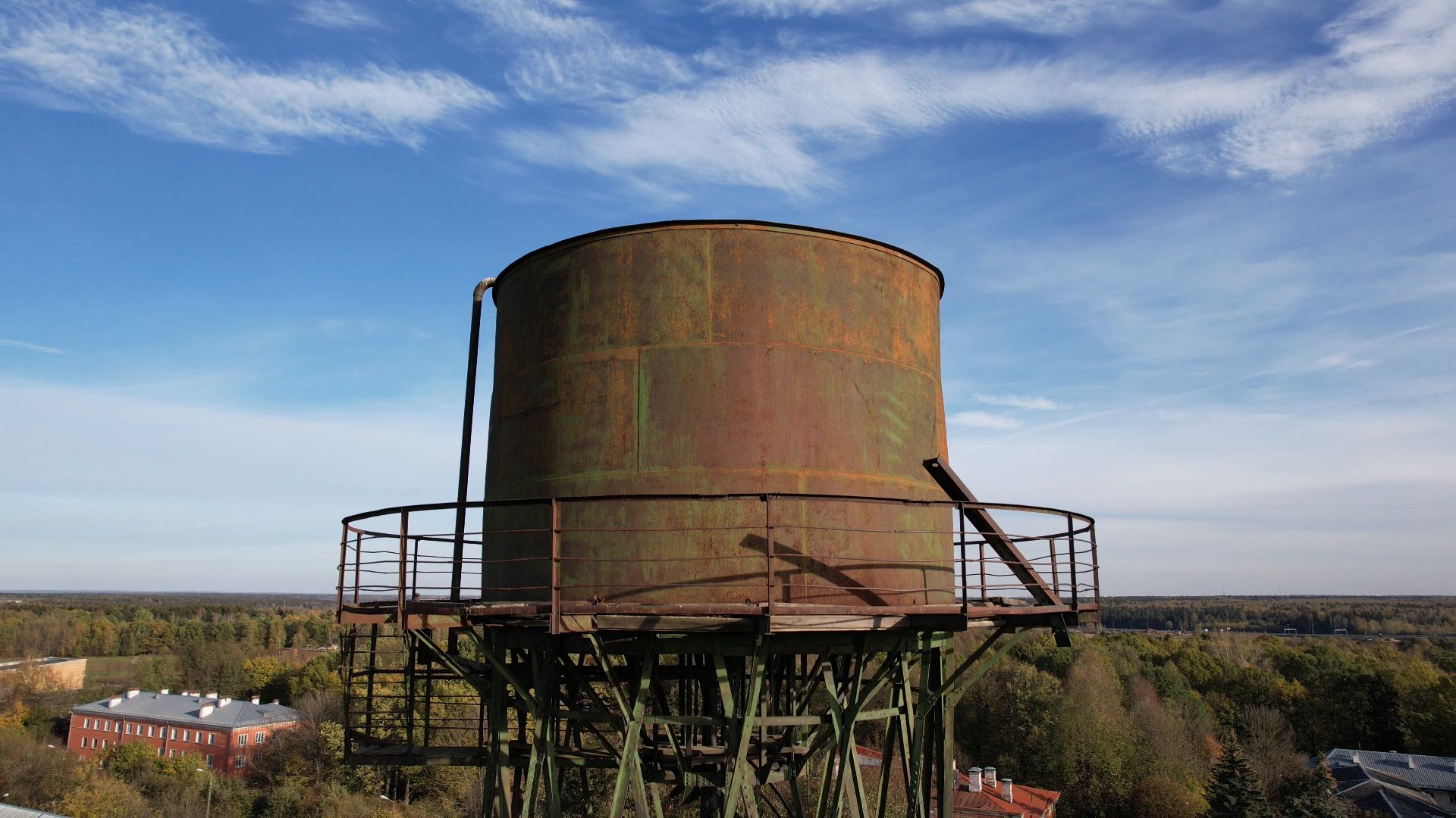 видео с коптера, лобня, история, города,